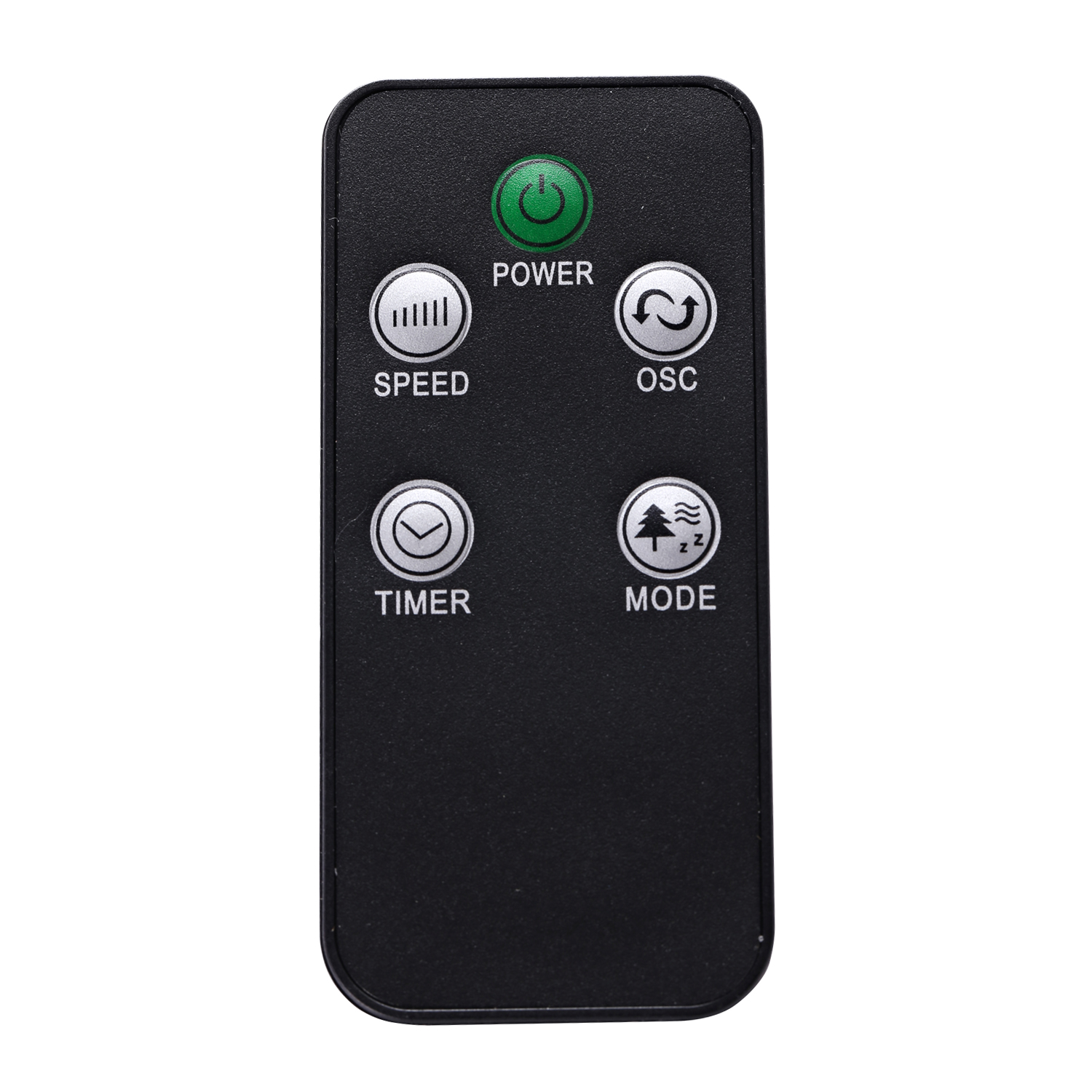 Tower Fan Remote Control 45W Wind Oscillate Speed ABS 2 Colors 96cm