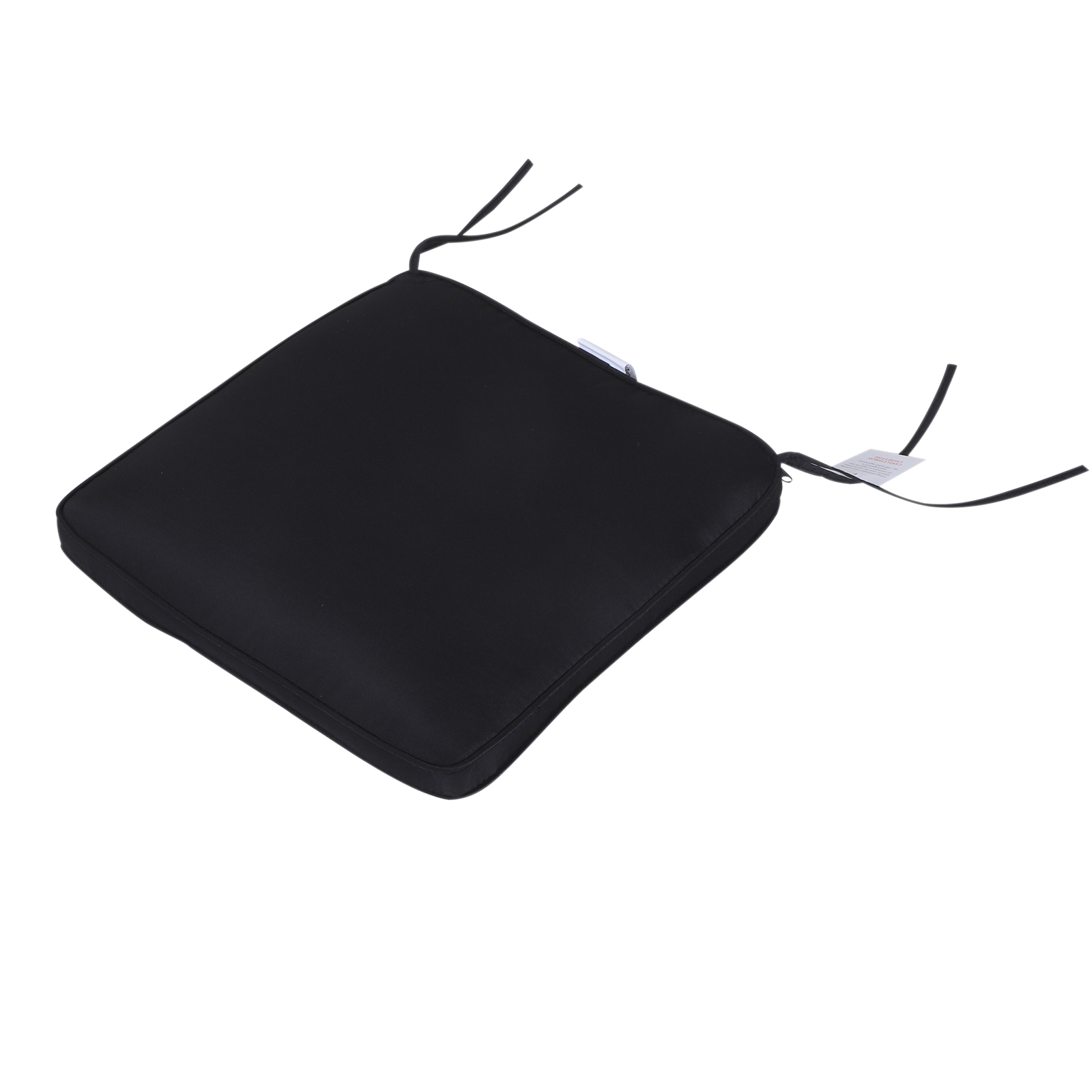 Set of 6 Chair Cushion Seat Pads Dining Chair w/ Straps Indoor Outdoor