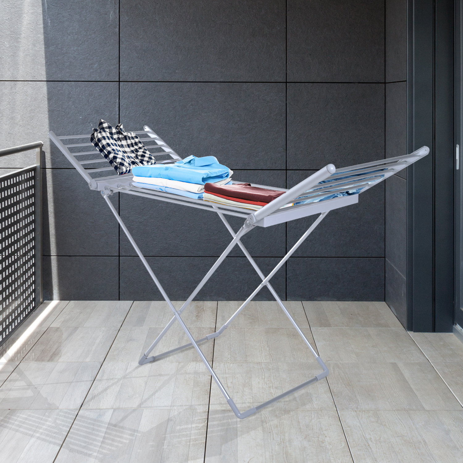 Electric Clothing Dryer Clothes Dryers Drying Rack Heater