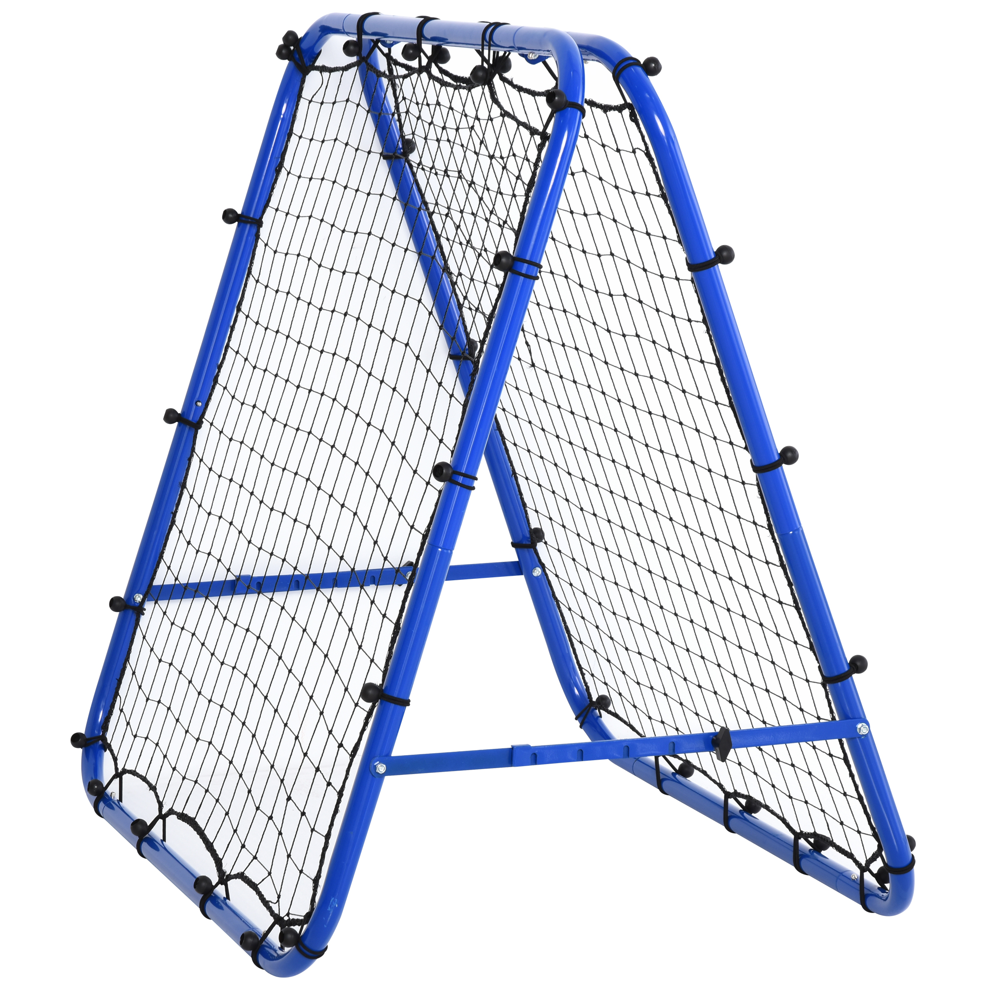 Rebounder Net Football Target Goal Training Adjustable Angles