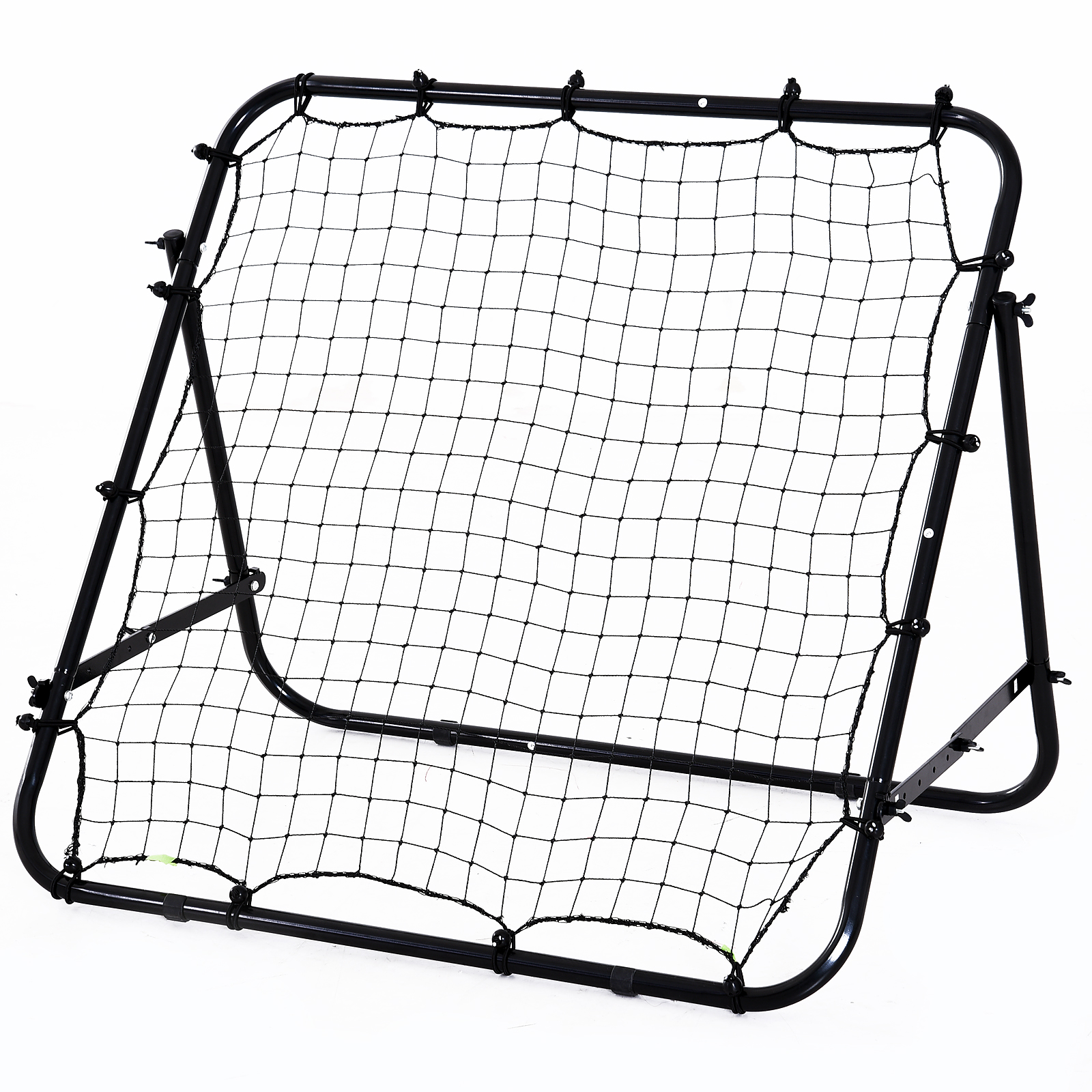 Rebounder Net Practise Soccer Kickback Target Goal Kids Adults Training