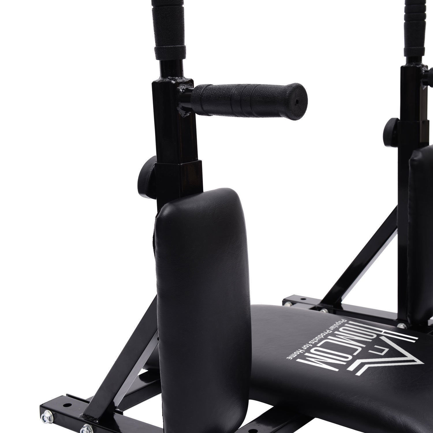 Wall Mounted Pull Up Chinning Triceps Knee Leg Abs Raise Bars Rack Dip ...