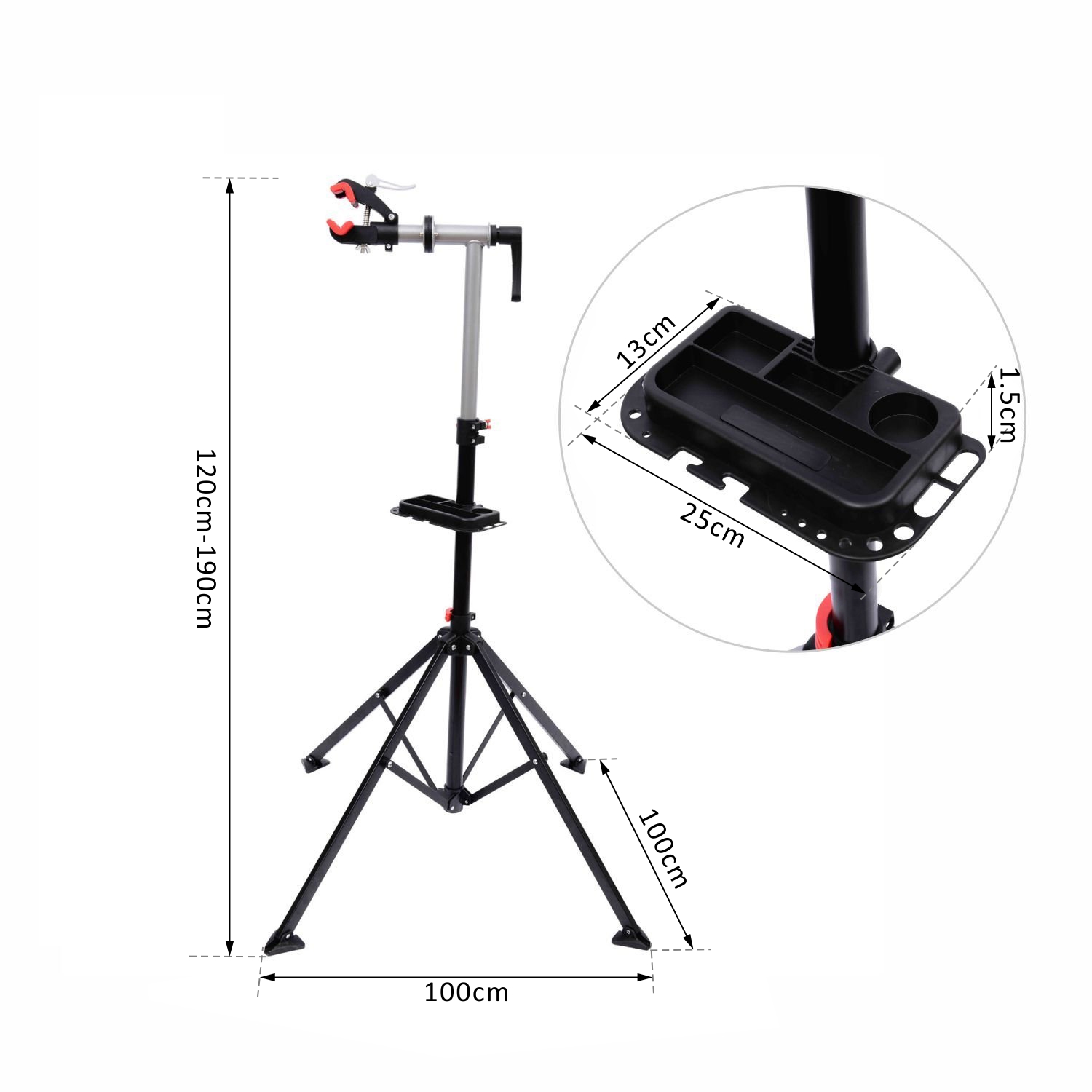 Bike Cycle Bicycle Maintenance Repair Stand Mechanic Adjustable