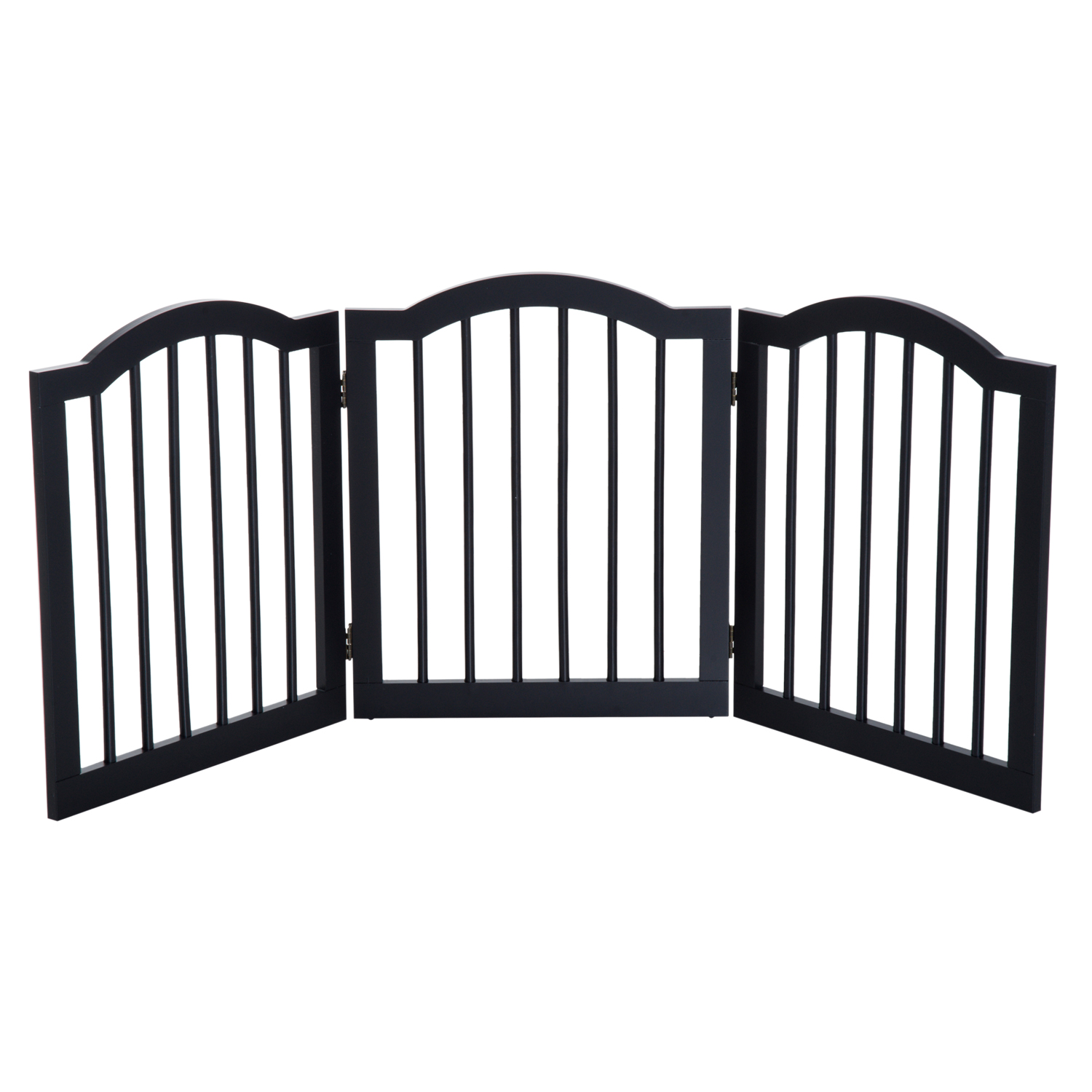 3 Panels Dog Gate Pet Cat Fence Safety Barrier Divider Freestanding