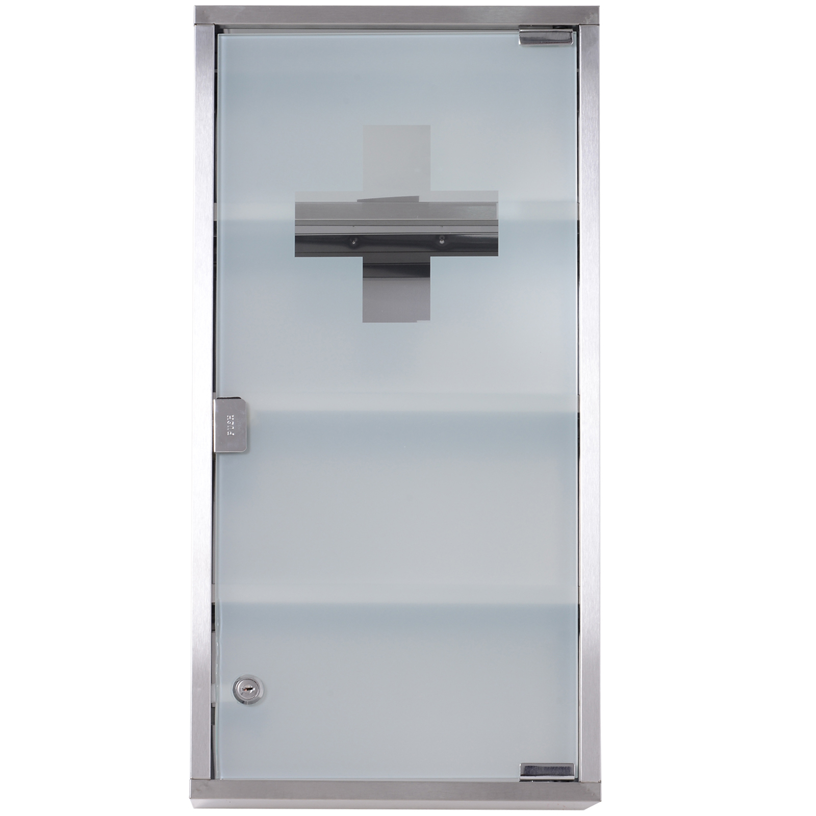 HOMCOM Botiquín de Medicina Armario 4 Niveles Primero Auxilio