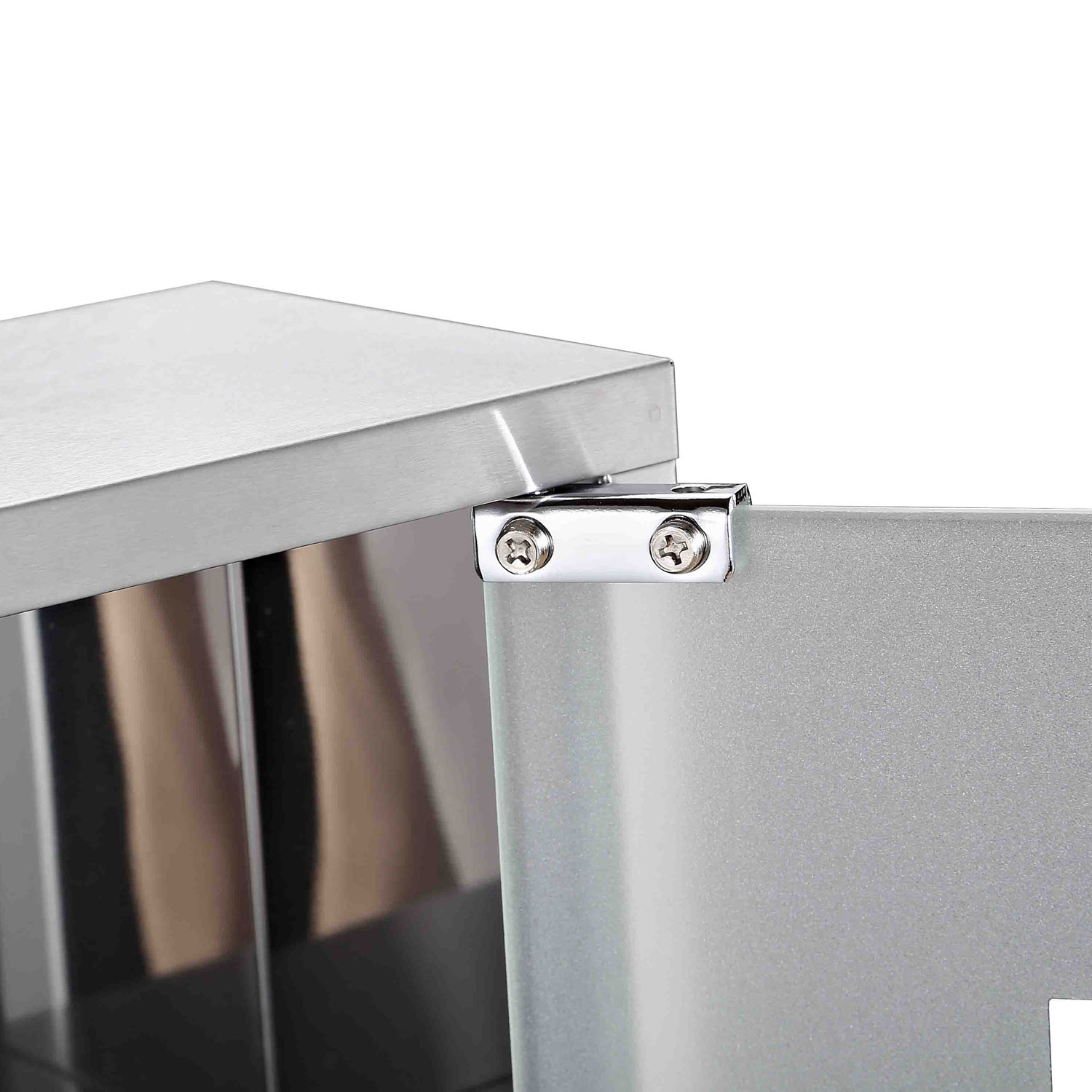 Armario de Medicinas Botiquín Gabinete de Primero Auxilios Acero Inox 3