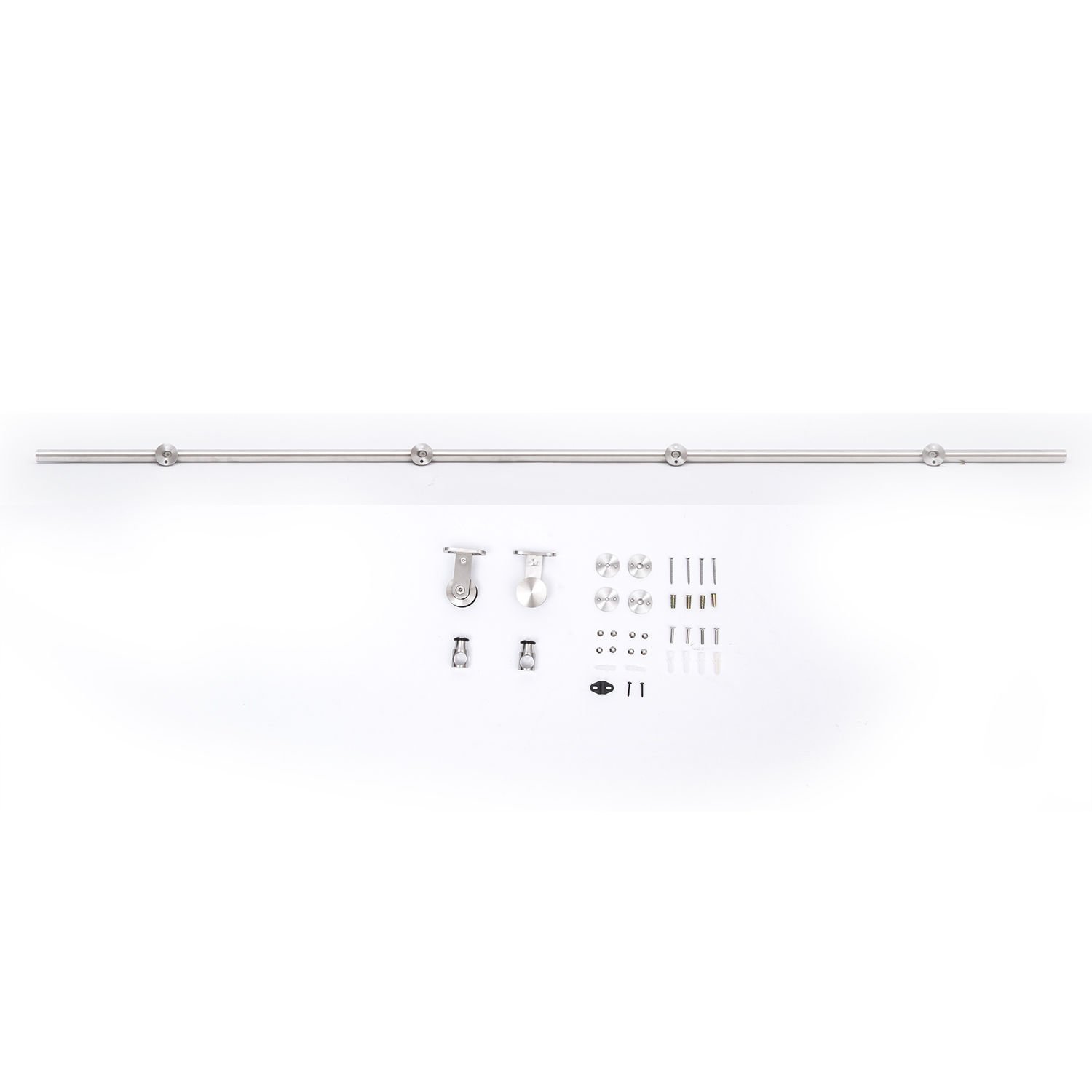 Kit Instalacion Puerta Corredera Madera Puertas Corredizas Riel Acero