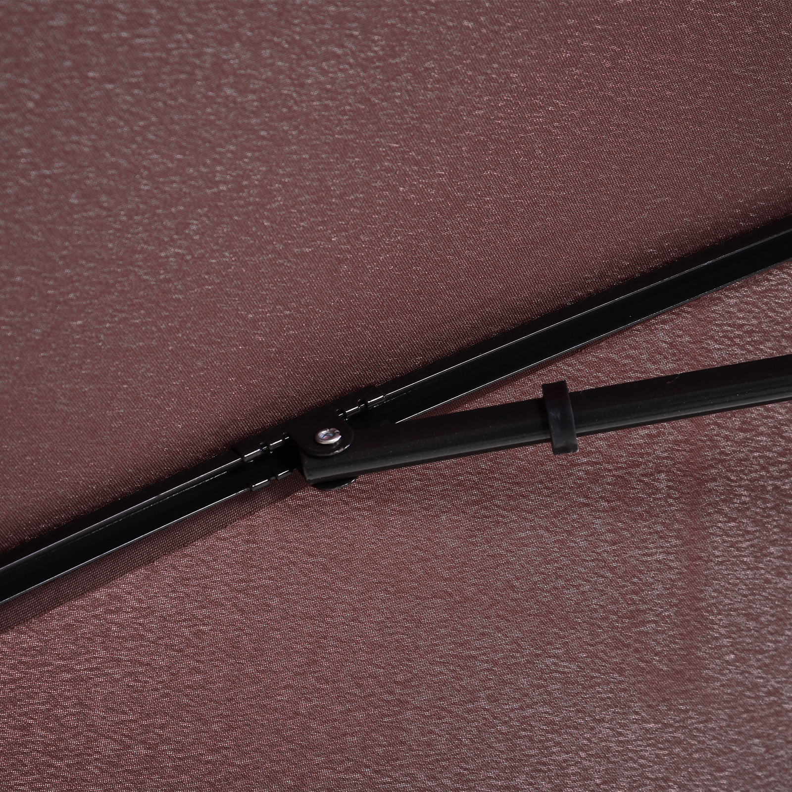 Sombrilla de Terraza Jardín Parasol Cuadrado Inclinable Poliester 2x1