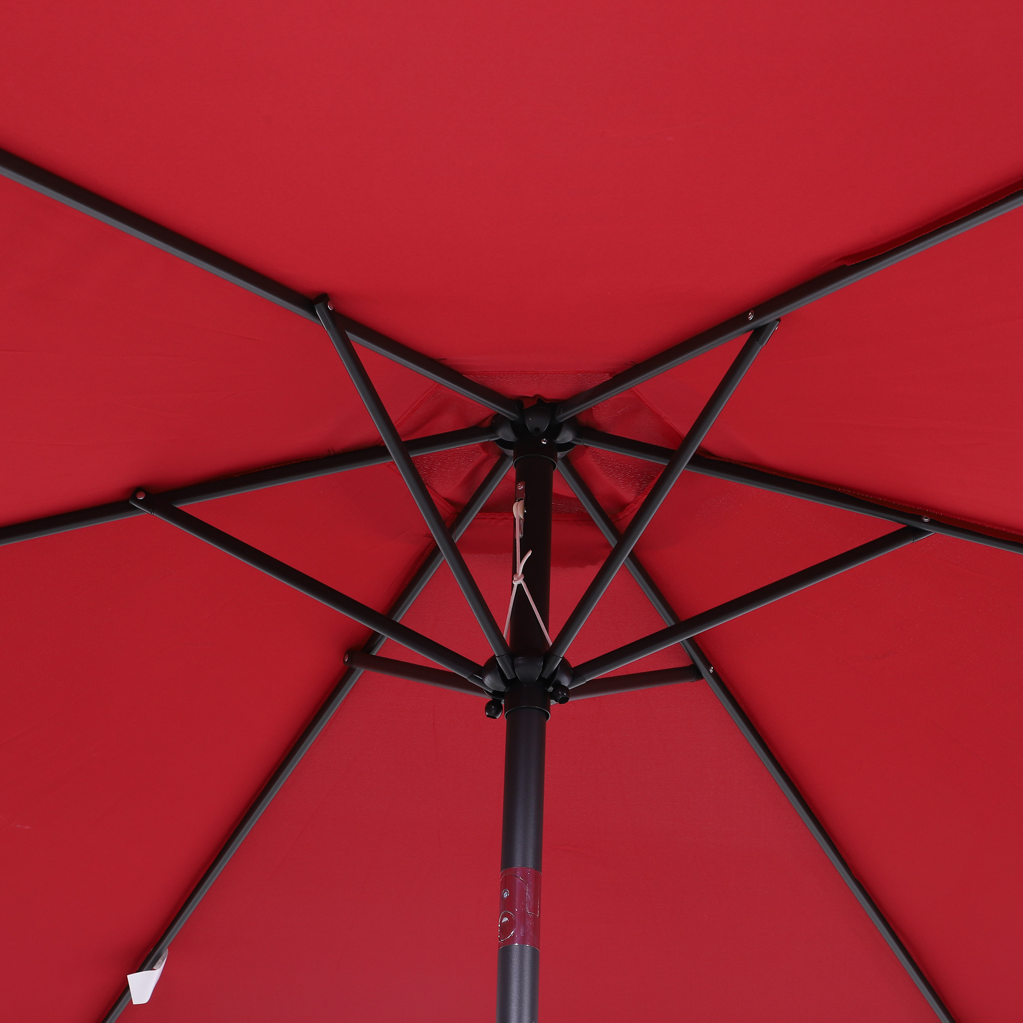 Sombrilla Parasol Reclinable con Manivela Φ2.7x2.35m Aluminio | eBay