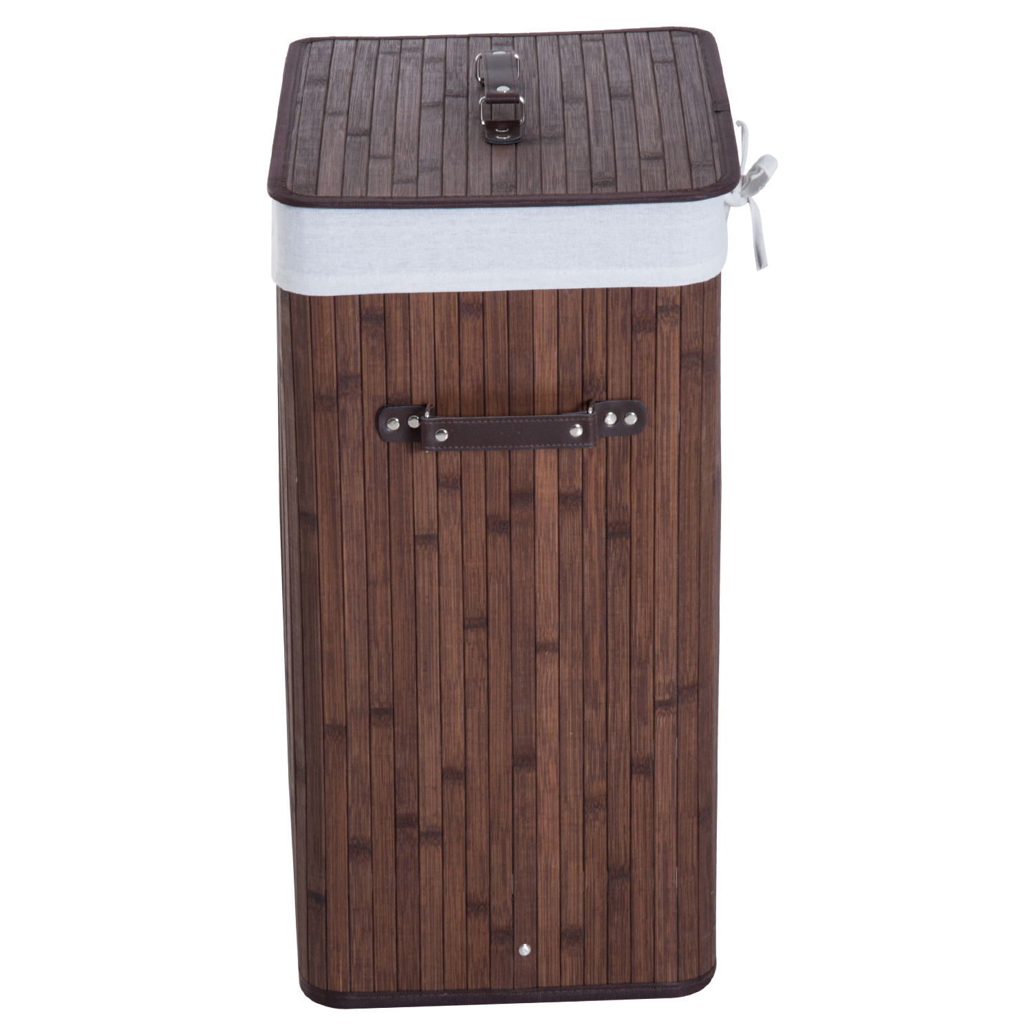 Cesto para Ropa Sucia Plegable con Tapa Cubo para Colada Rectangular