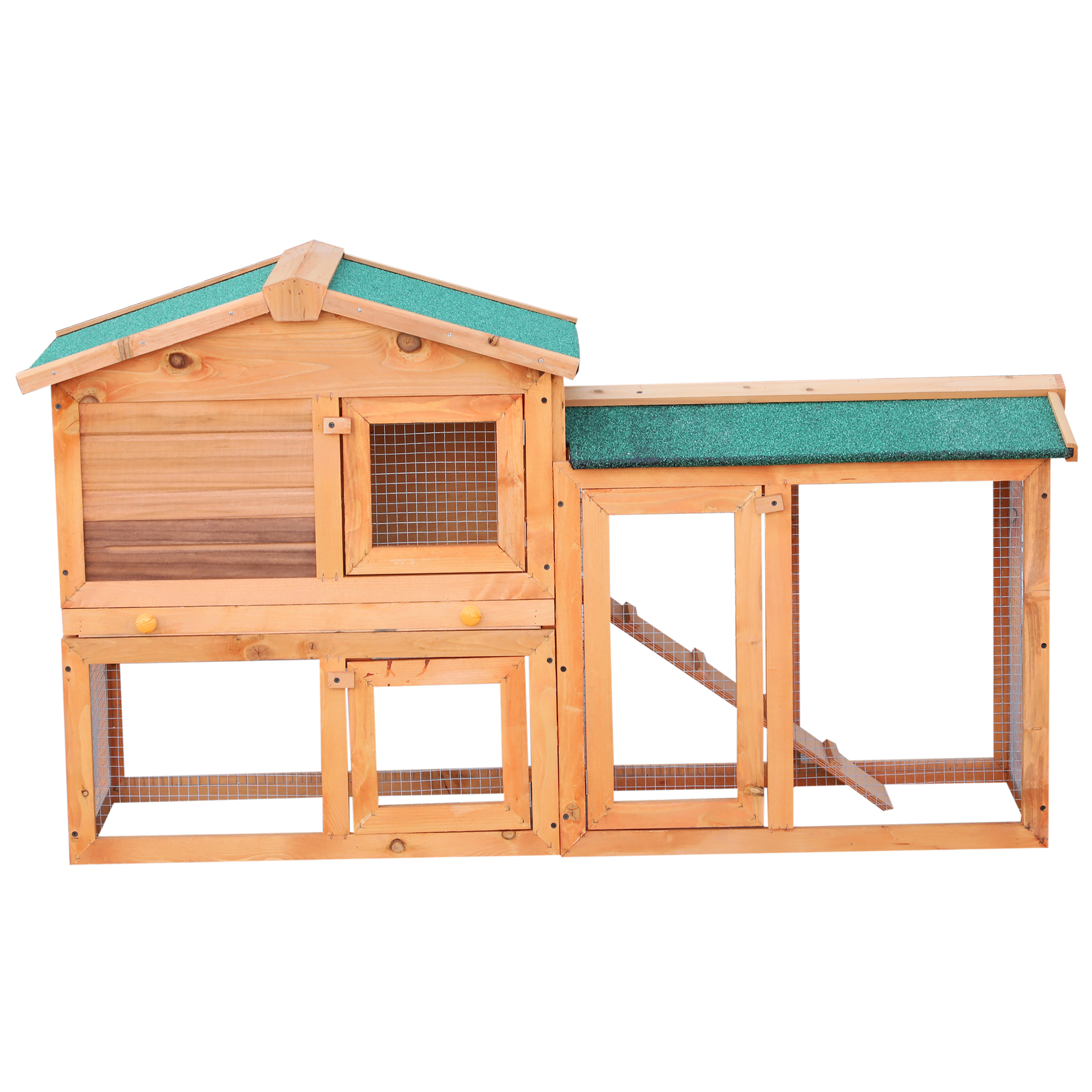 Gallinero Conejera Madera 145x46x85 (LxAnxAl) Jaula Conejos con