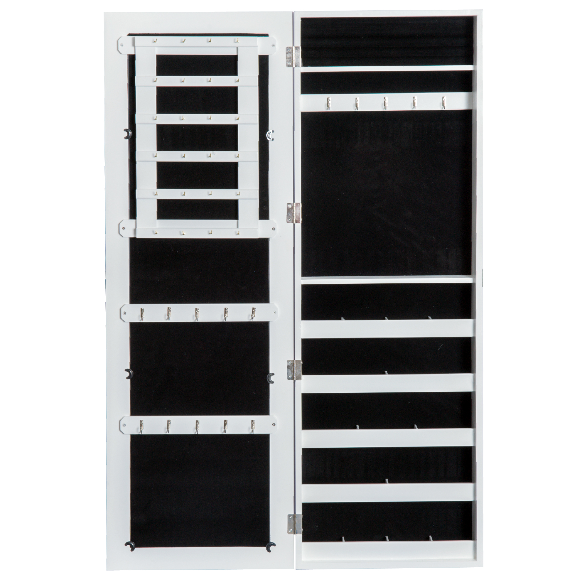 Espejo Joyero 112cm Armario para Joyas para colgar en Pared Color