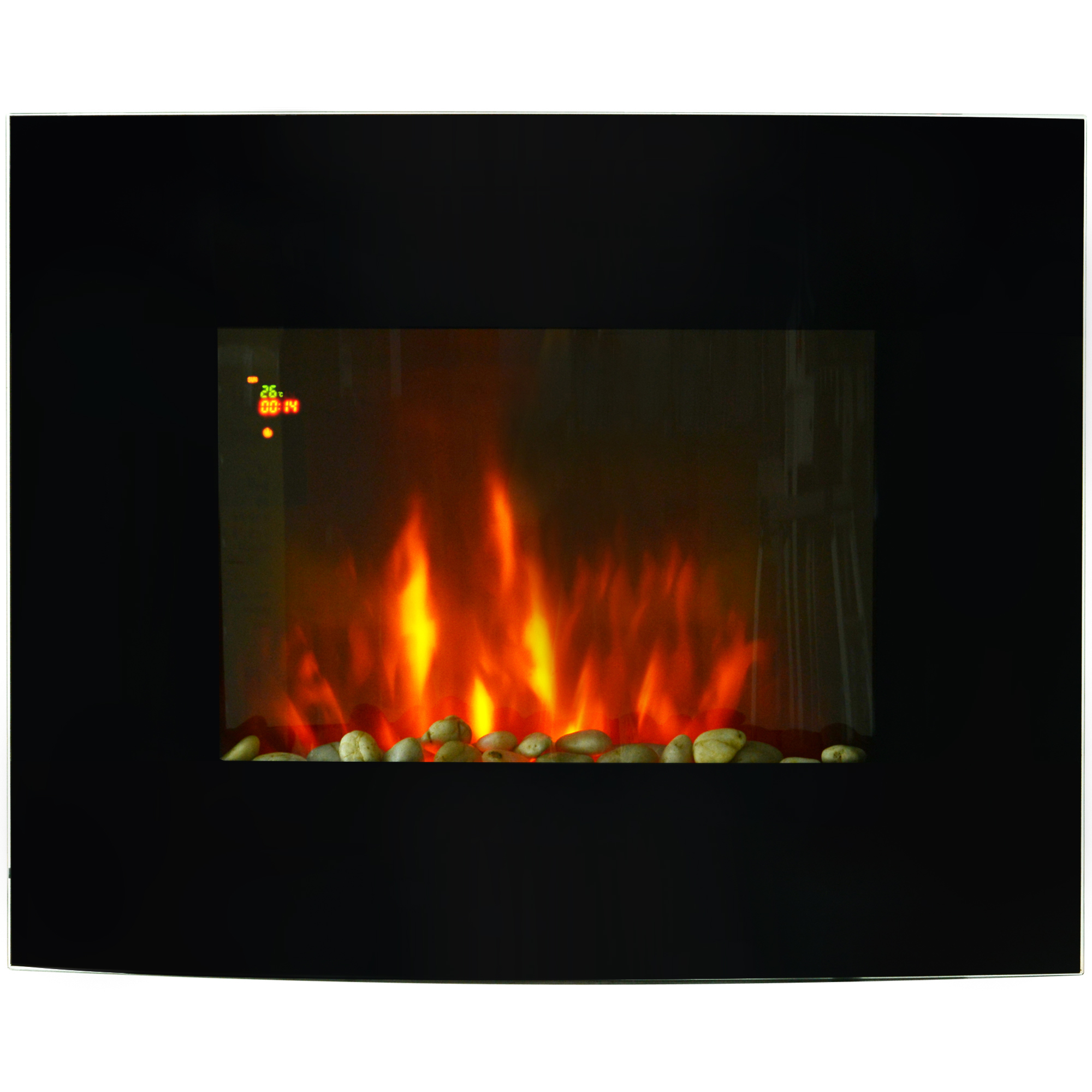 Chimenea Electrica de Pared Vertical Estufas Electricas Llama LED 6