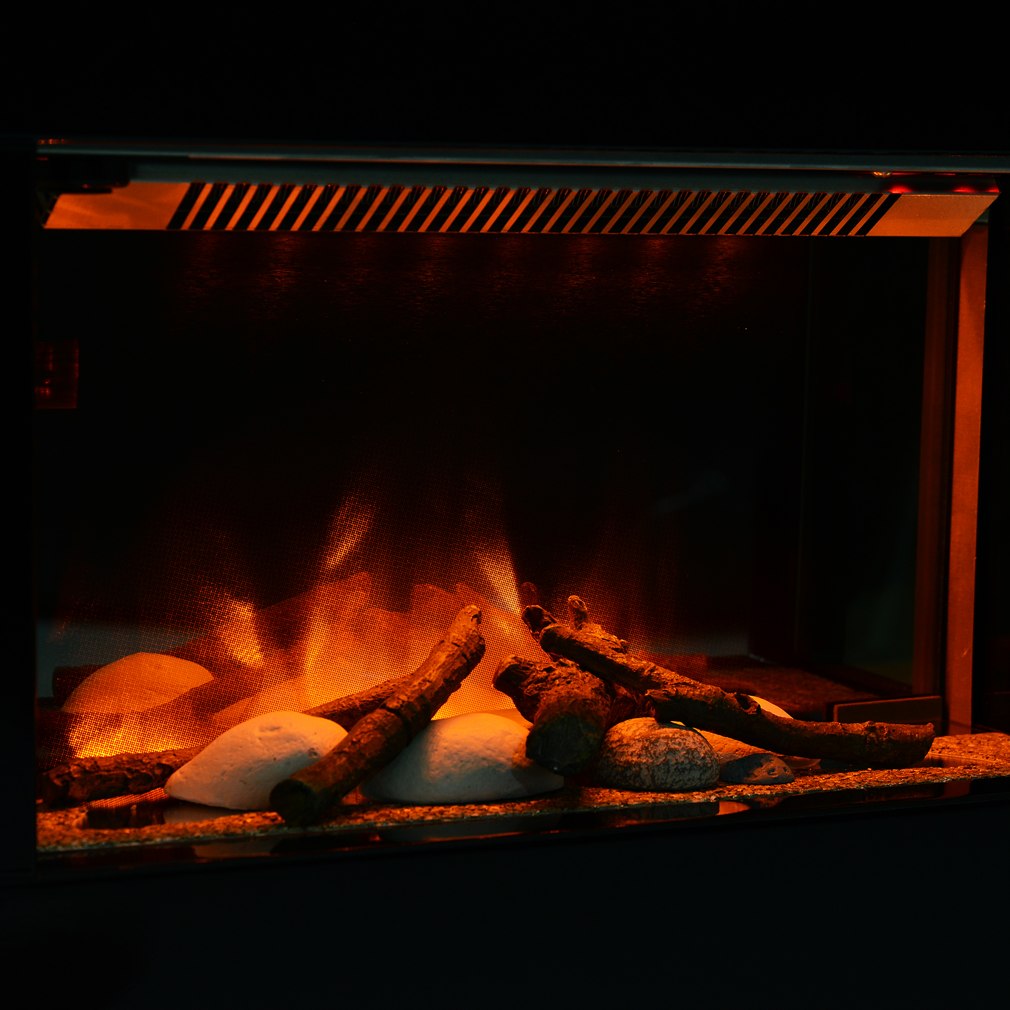 HOMCOM Elektroheizung Standkamin Elektrokamin Kaminofen Fernbedienung 2