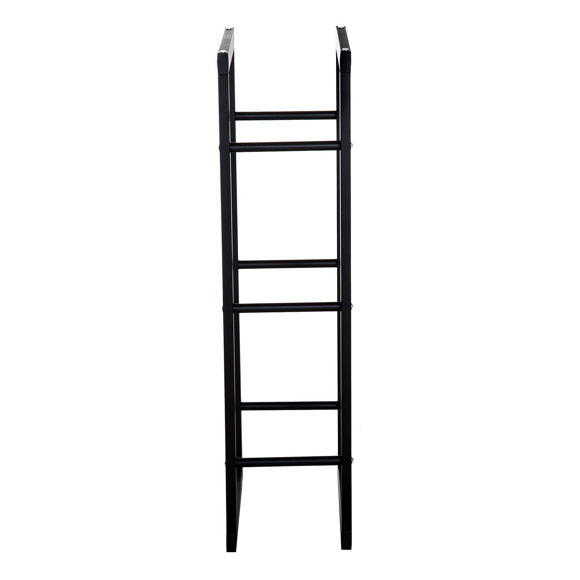 HOMCOM Kaminholzständer Feuerholzregal Kaminholzablage Brennholz Stahl