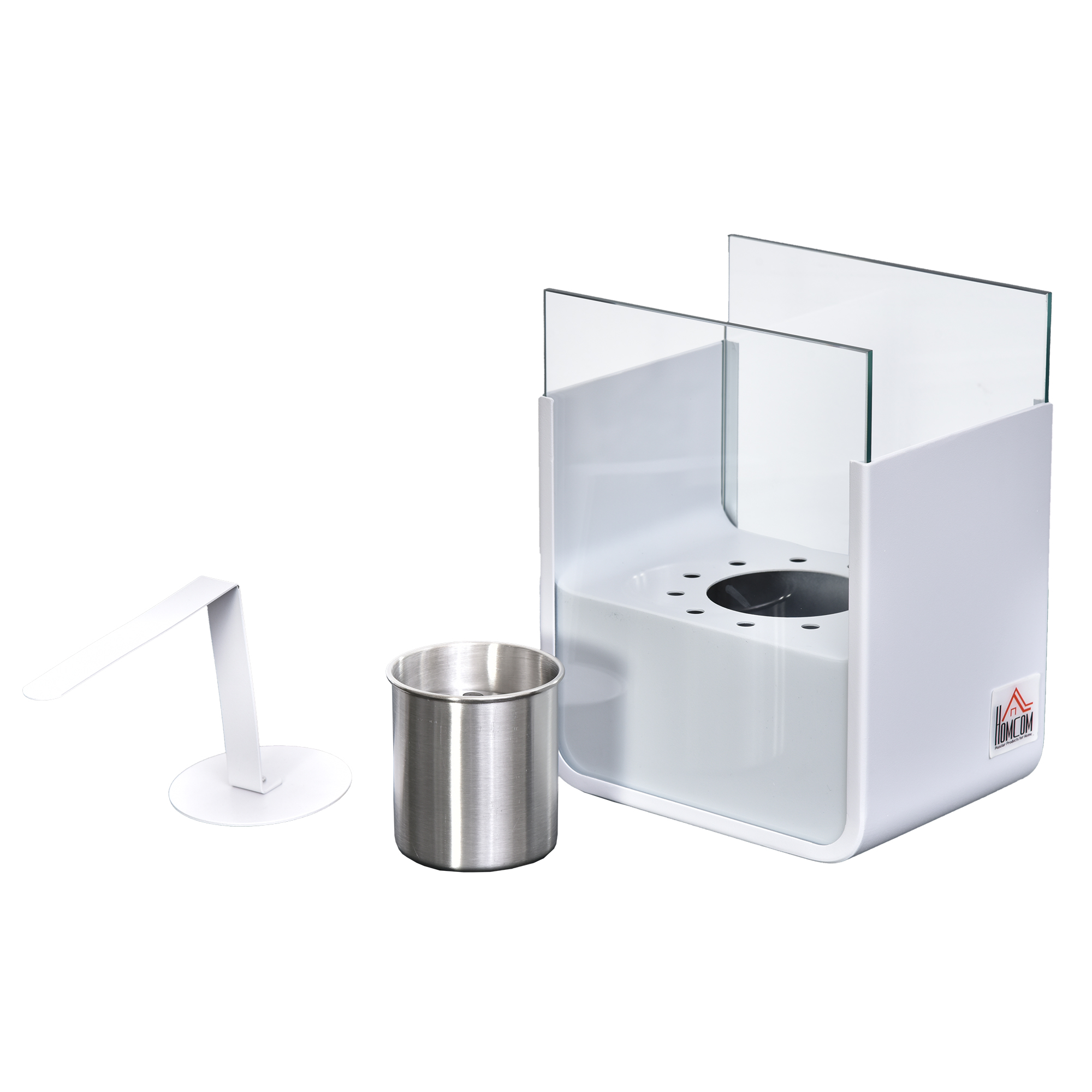 Biokamin Ethanol-Kamin 0,4L Bio-Ethanol-Brenner Brenndauer kein Rauch