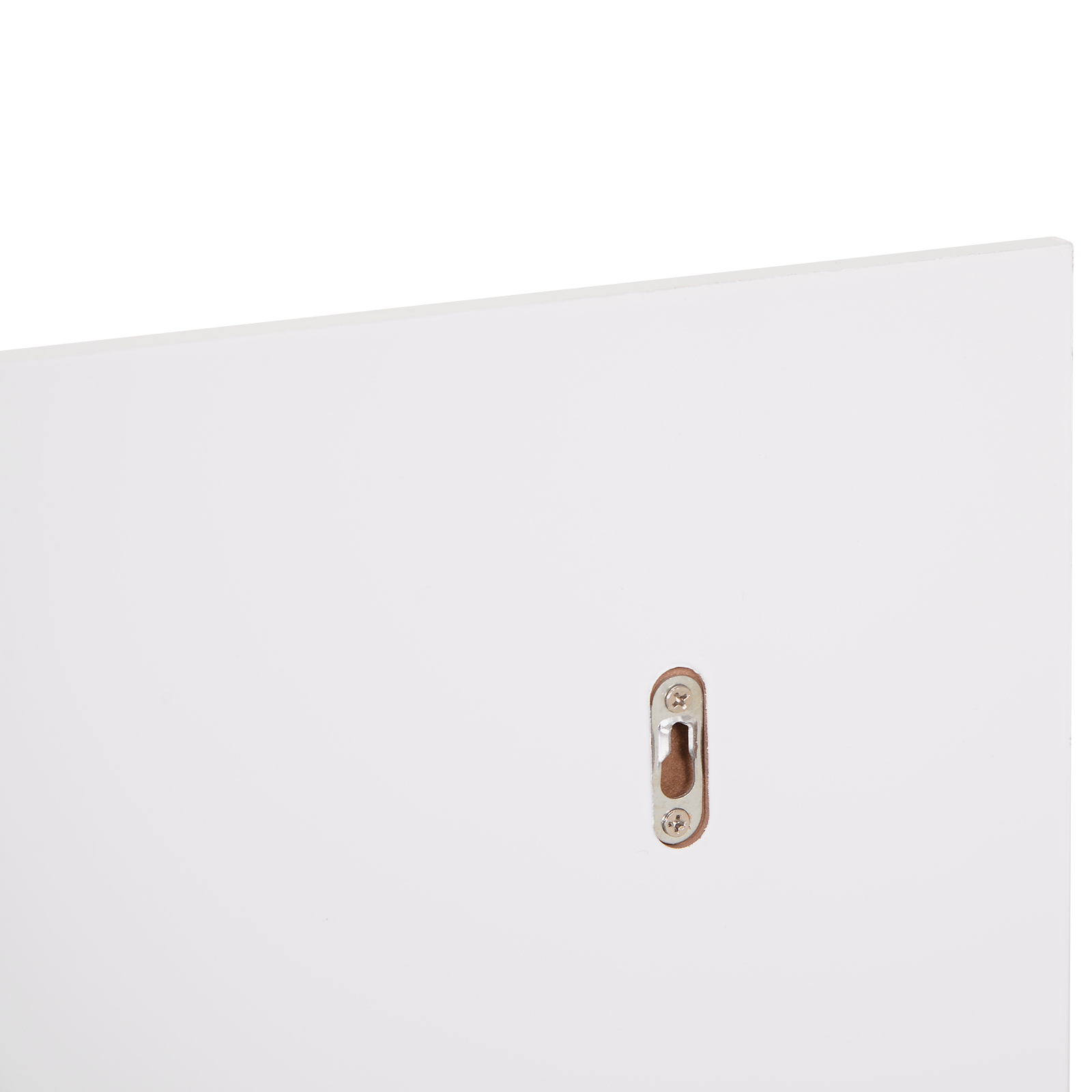 Badspiegel mit 3 Ablagen Wandspiegel Spiegelregal Badezimmer MDF Weiß