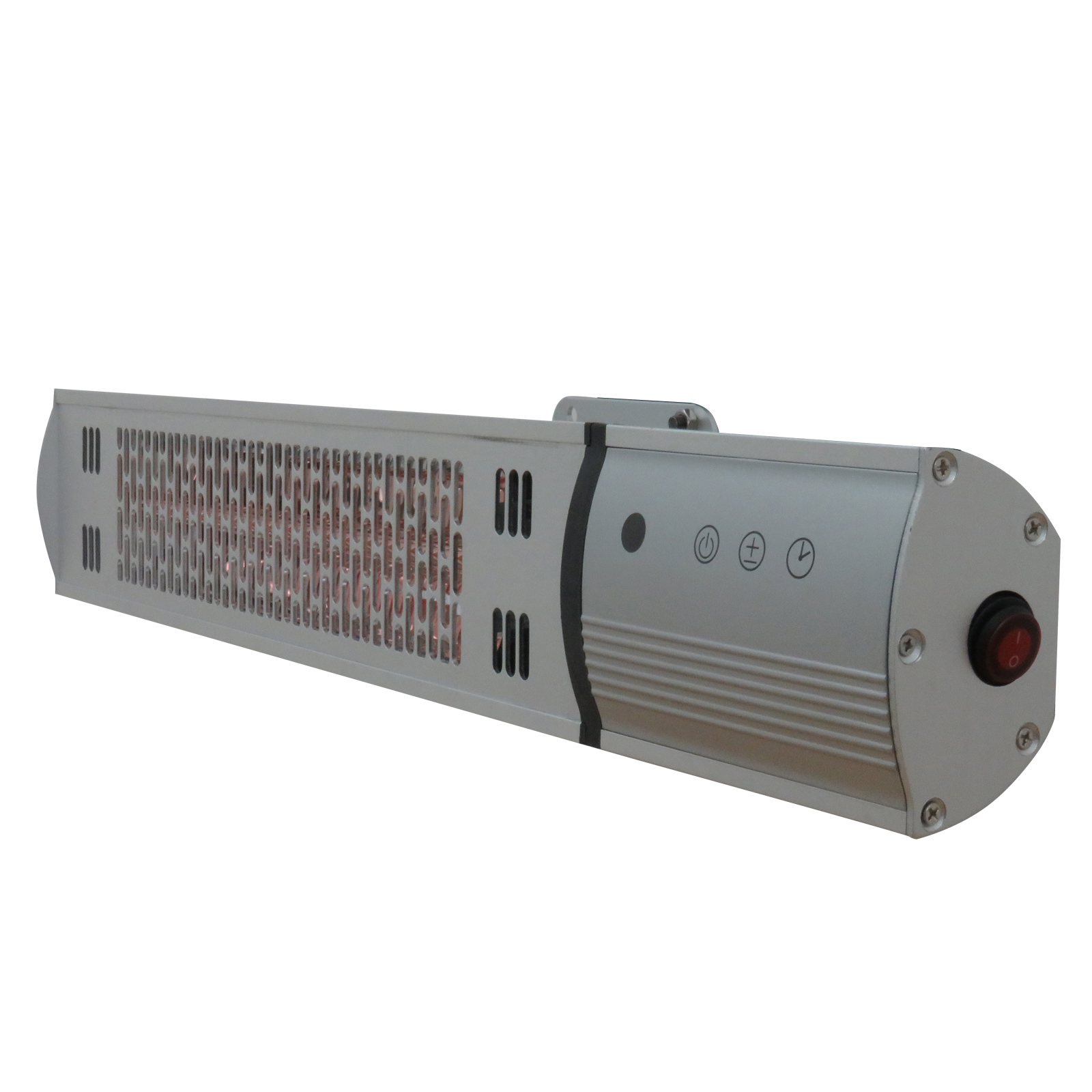 Outsunny Terrassenstrahler Heizstrahler elektrisch 1500W Fernbedienung