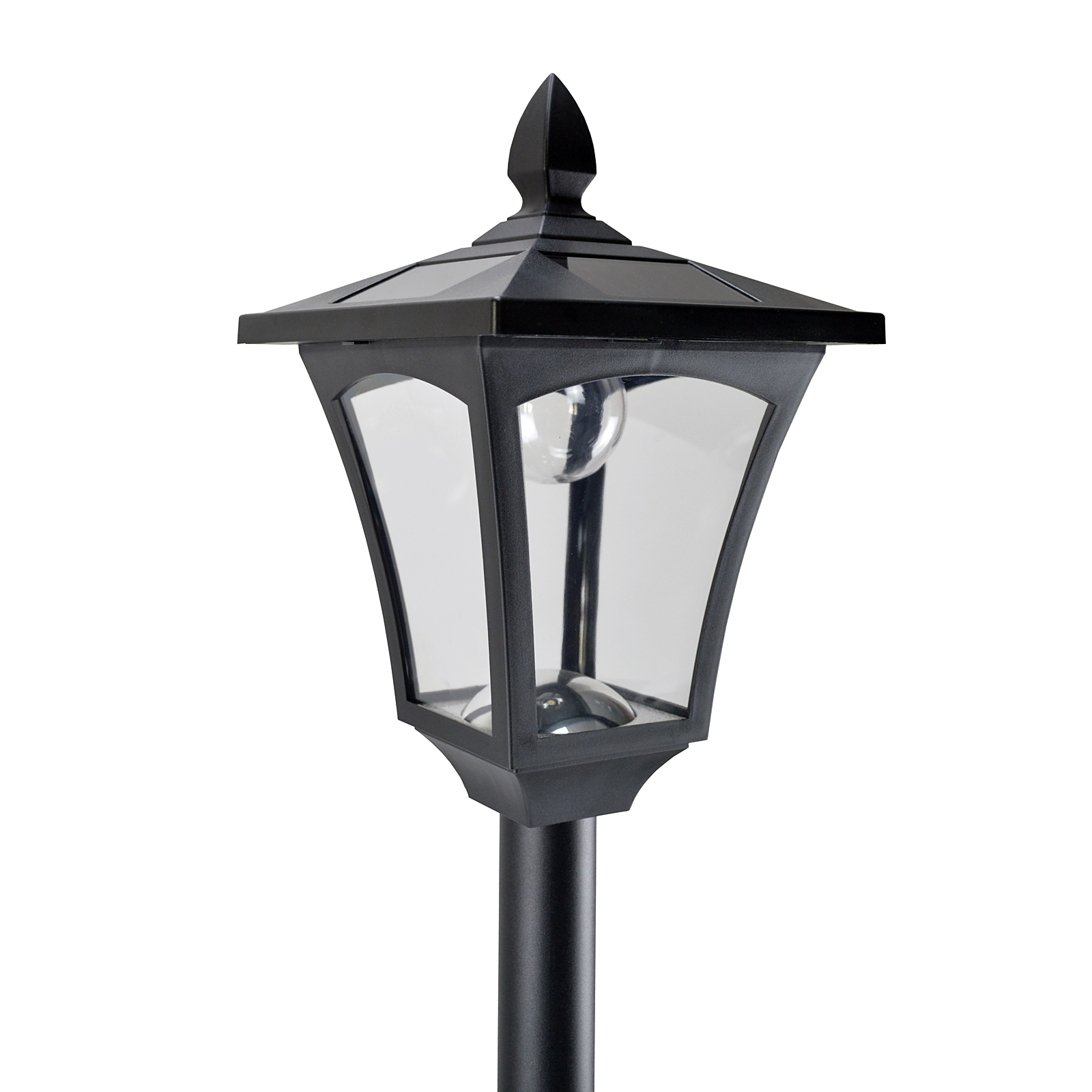Outsunny Solar Gartenlaterne Laterne Gartenleuchte mit LED 40 Lumen