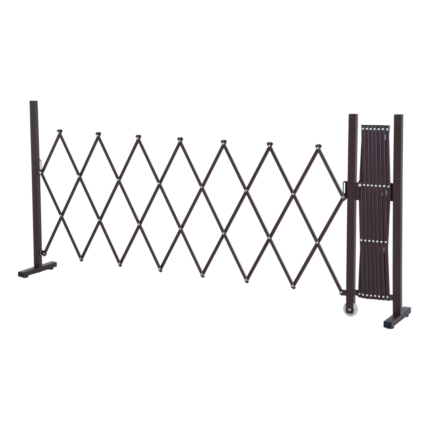 Outsunny Scherengitter Absperrgitter ausziehbar 35300/52405cm Garten