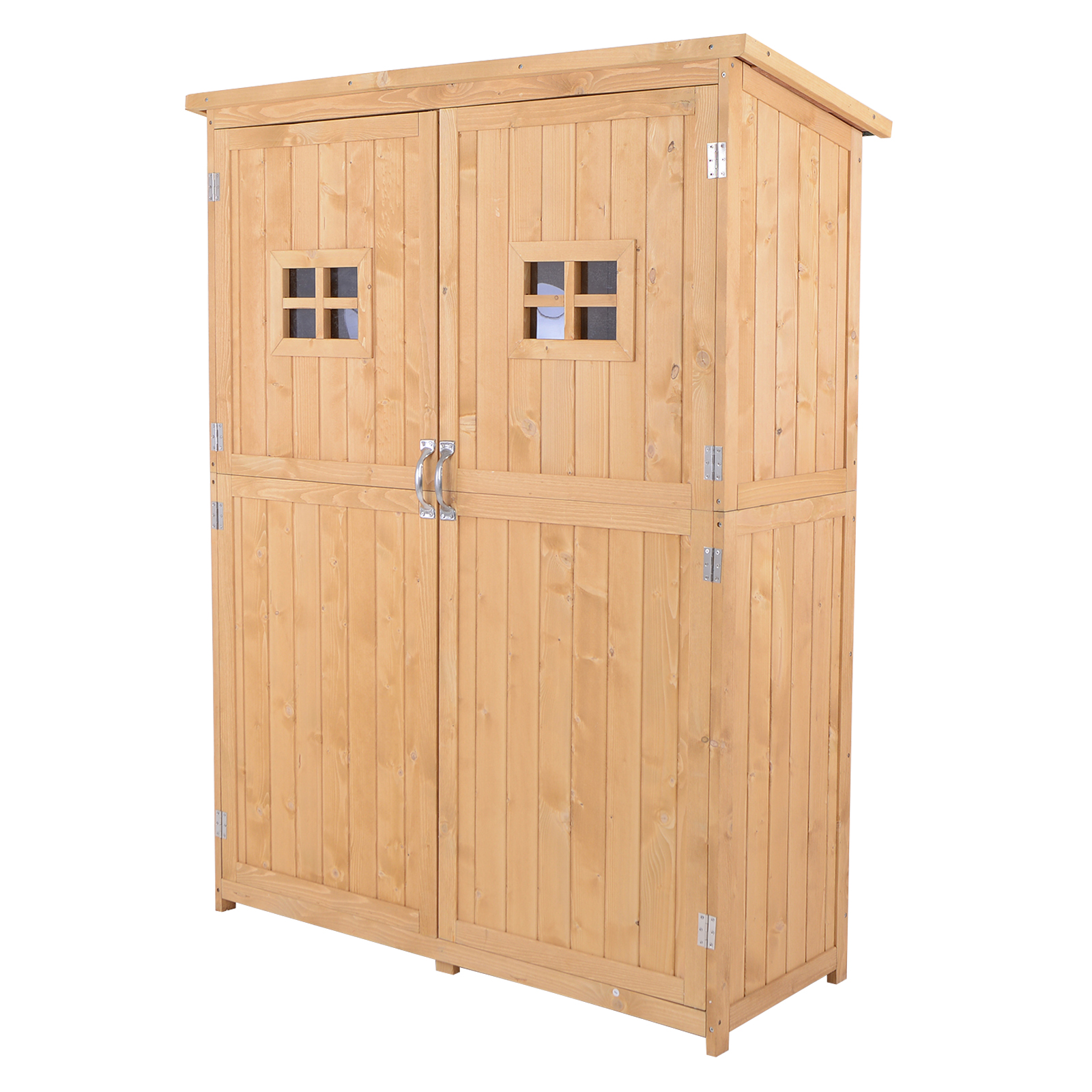 Geräteschuppen Gerätehaus Geräteschrank mit Pultdach ...