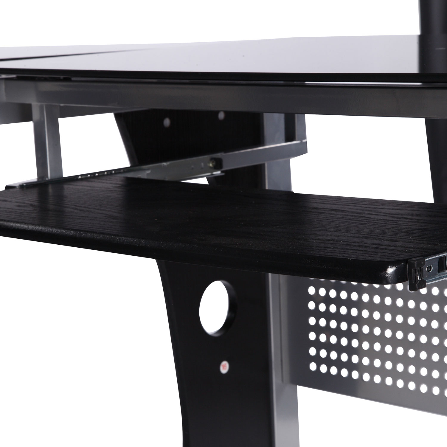 HOMCOM Computertisch Eckschreibtisch PC Tisch Bürotisch mit