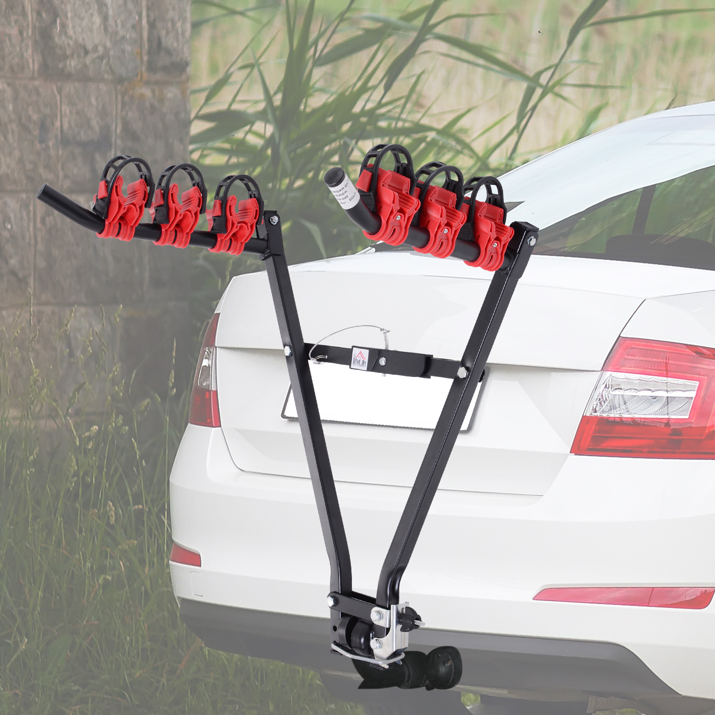 fahrradträger anhängerkupplung 3 fahrräder klappbar und faltbar