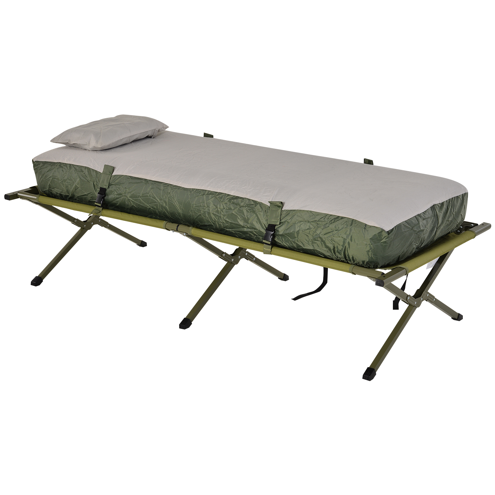 Feldbett 4 in 1 Camping Set inkl. Zelt Schlafsack Matratze faltbar