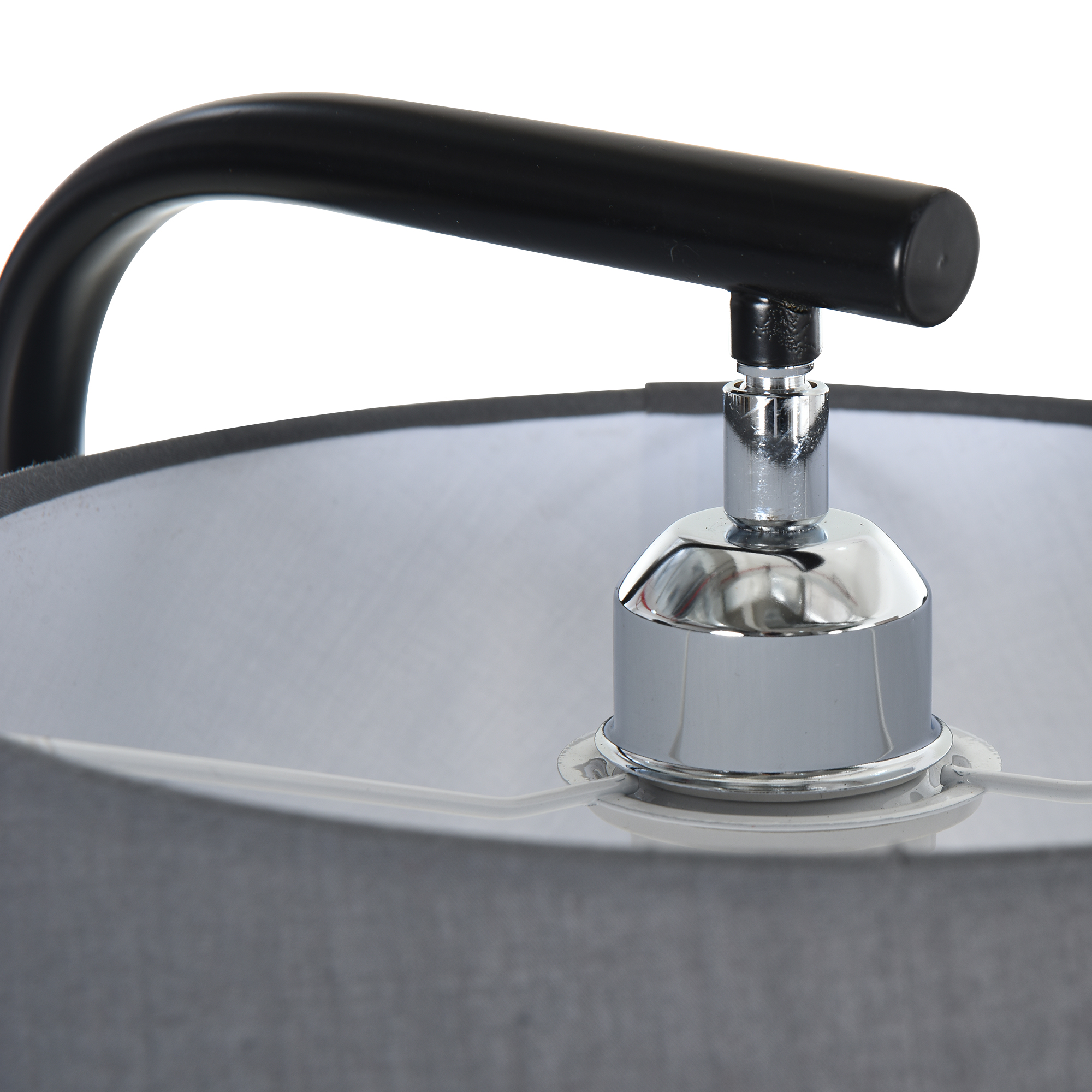 HOMCOM Stehlampe Stehleuchte Standleuchte mit Lagerregal Kiefernholz