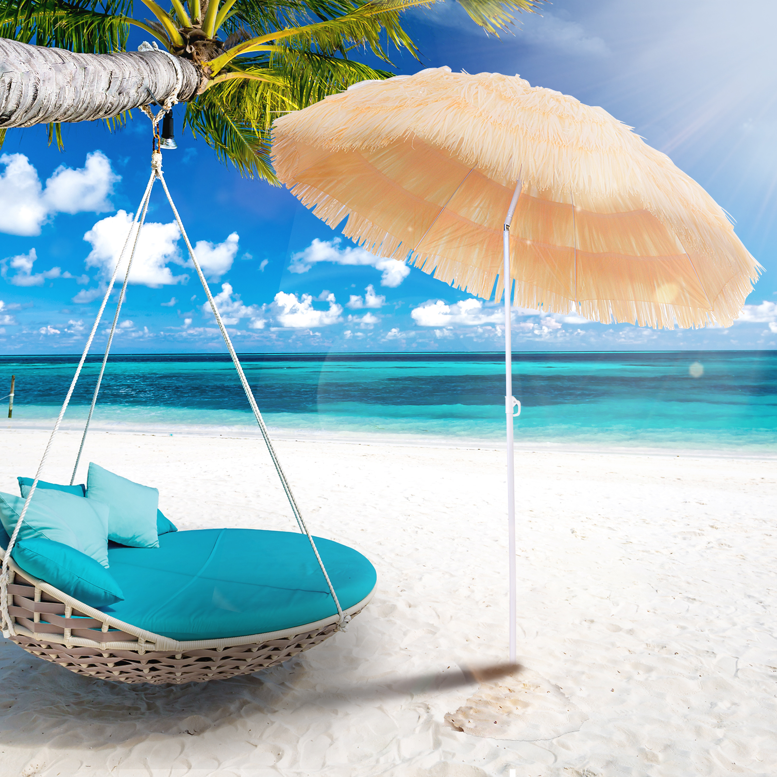 beach umbrella tilt