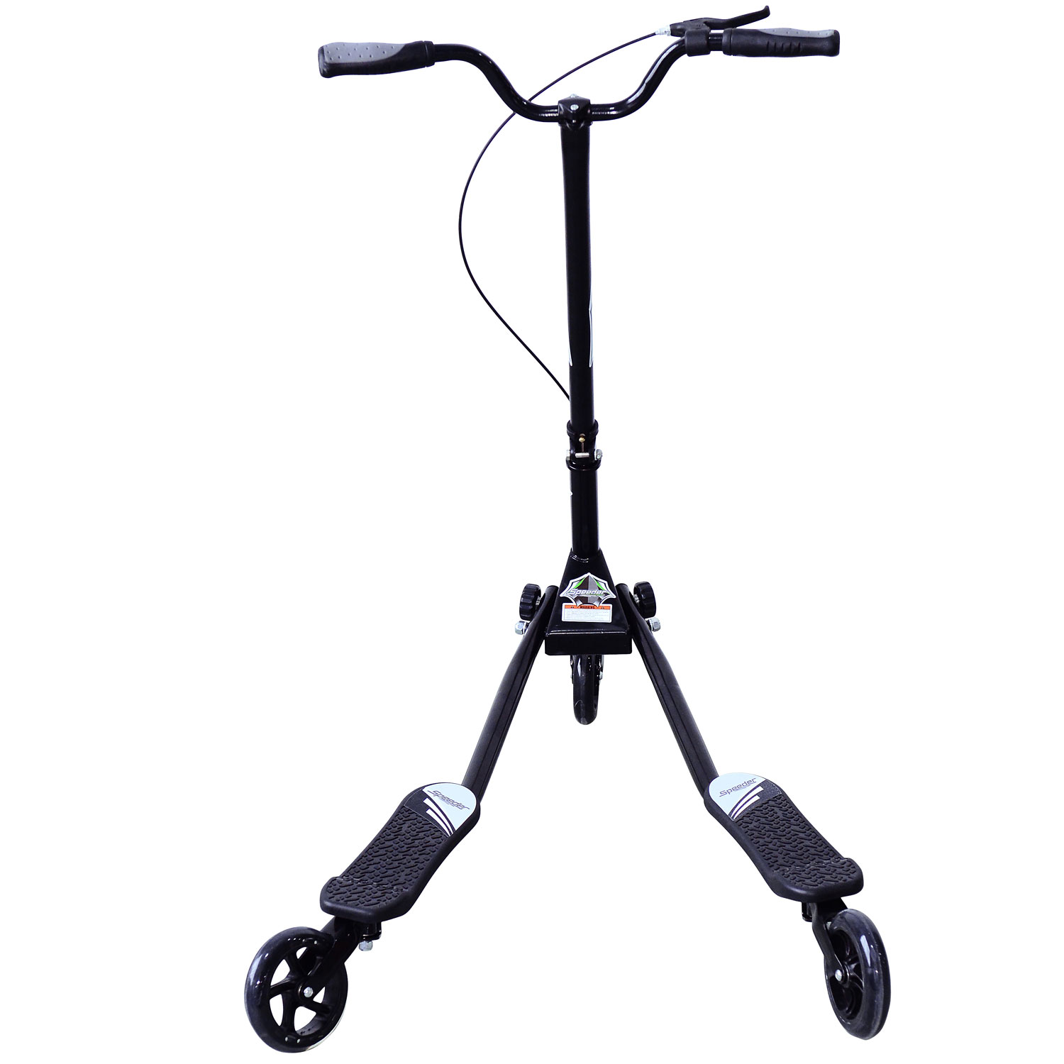 3 Wheels Kids Scooter Push Swing Scooter for Age 8+ Height Adjustable