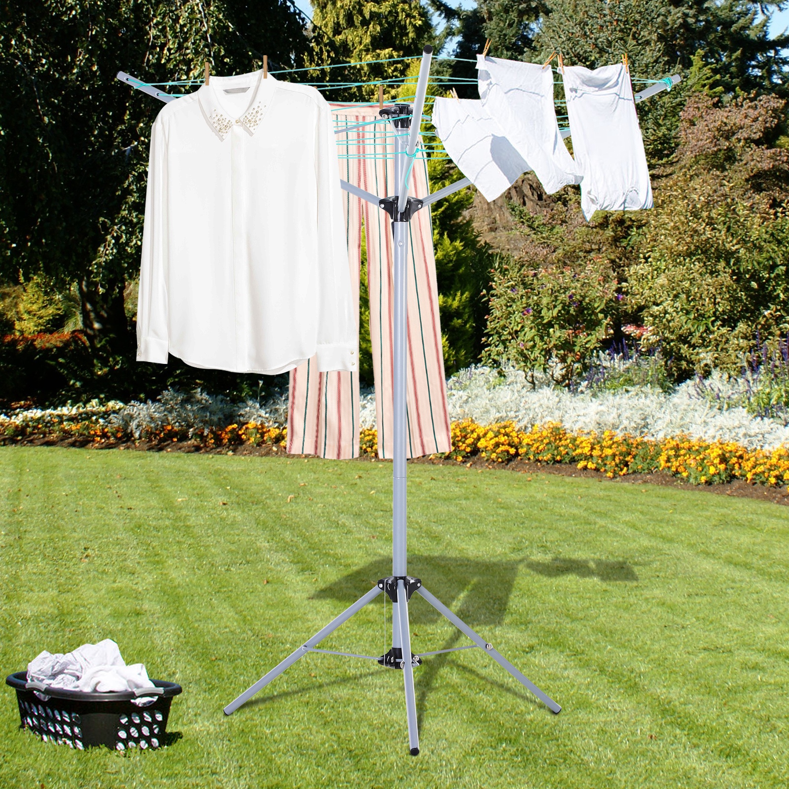 Umbrella Clothes Drying Rack My XXX Hot Girl