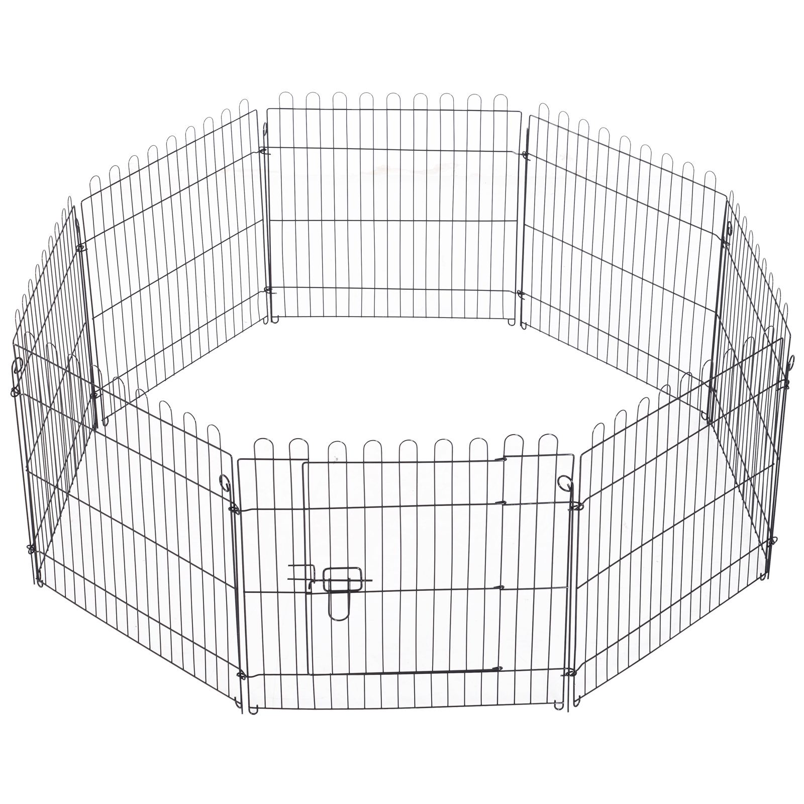 8 Panel Metal Pet Playpen Dog Puppy Cat Rabbit Exercise Fence Yard