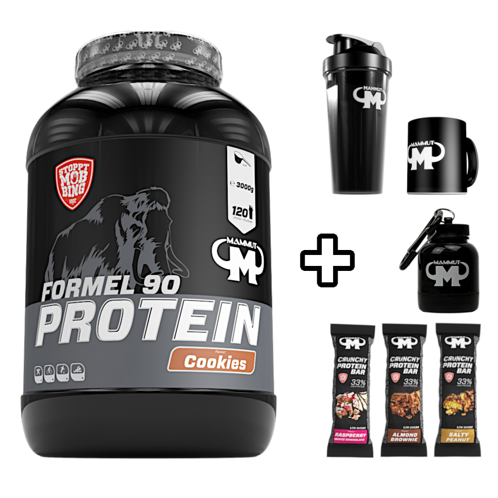 3kg 3000g Protein Formel 90 von Mammut - 4K Eiweiß Gratisartikel