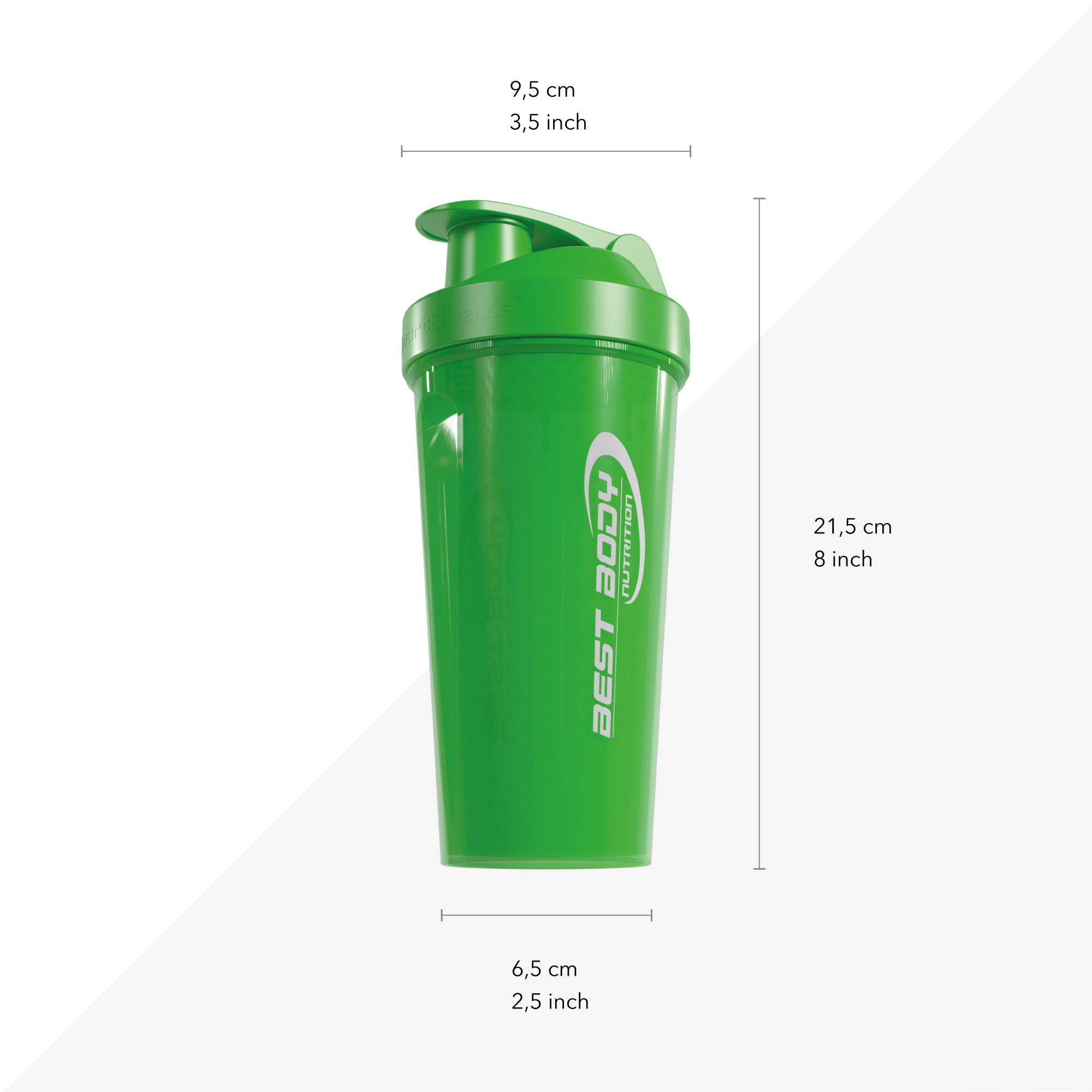 Eiweiss Shaker Protein Mixer mit Sieb BPA-frei von Best Body Nutrition