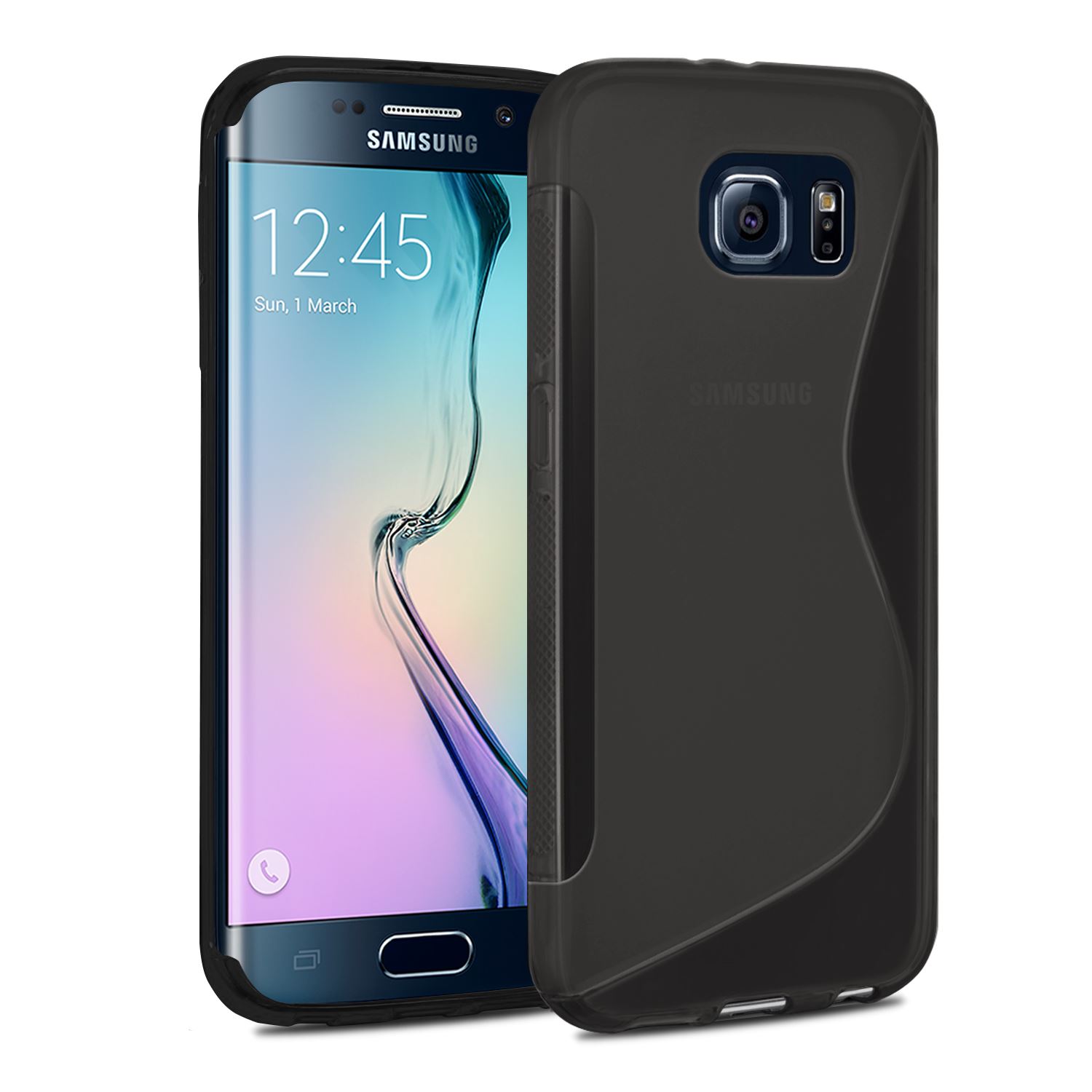 SLINE CLEAR TRANSLUCENT TPU GEL SOFT BACK COVER CASE FOR SAMSUNG