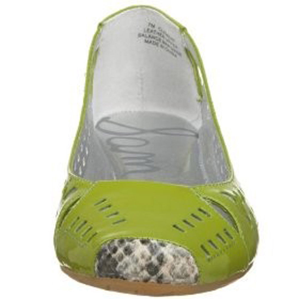 Sam Edelman Women's Lime Green Clement Ballet Flats Shoes, Sizes 6 thru
