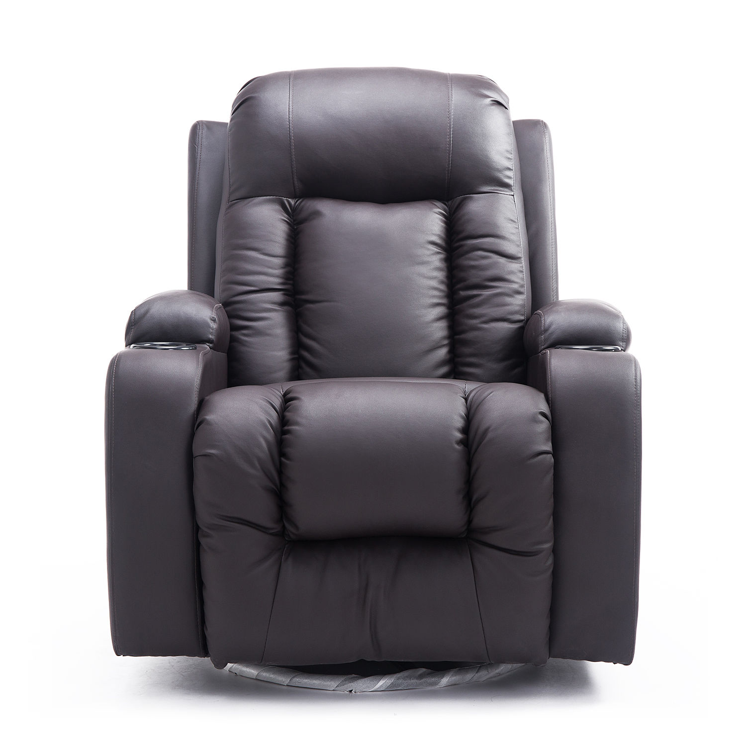 Overstuffed PU Leather Relaxing Therapeutic Massage Recliner W
