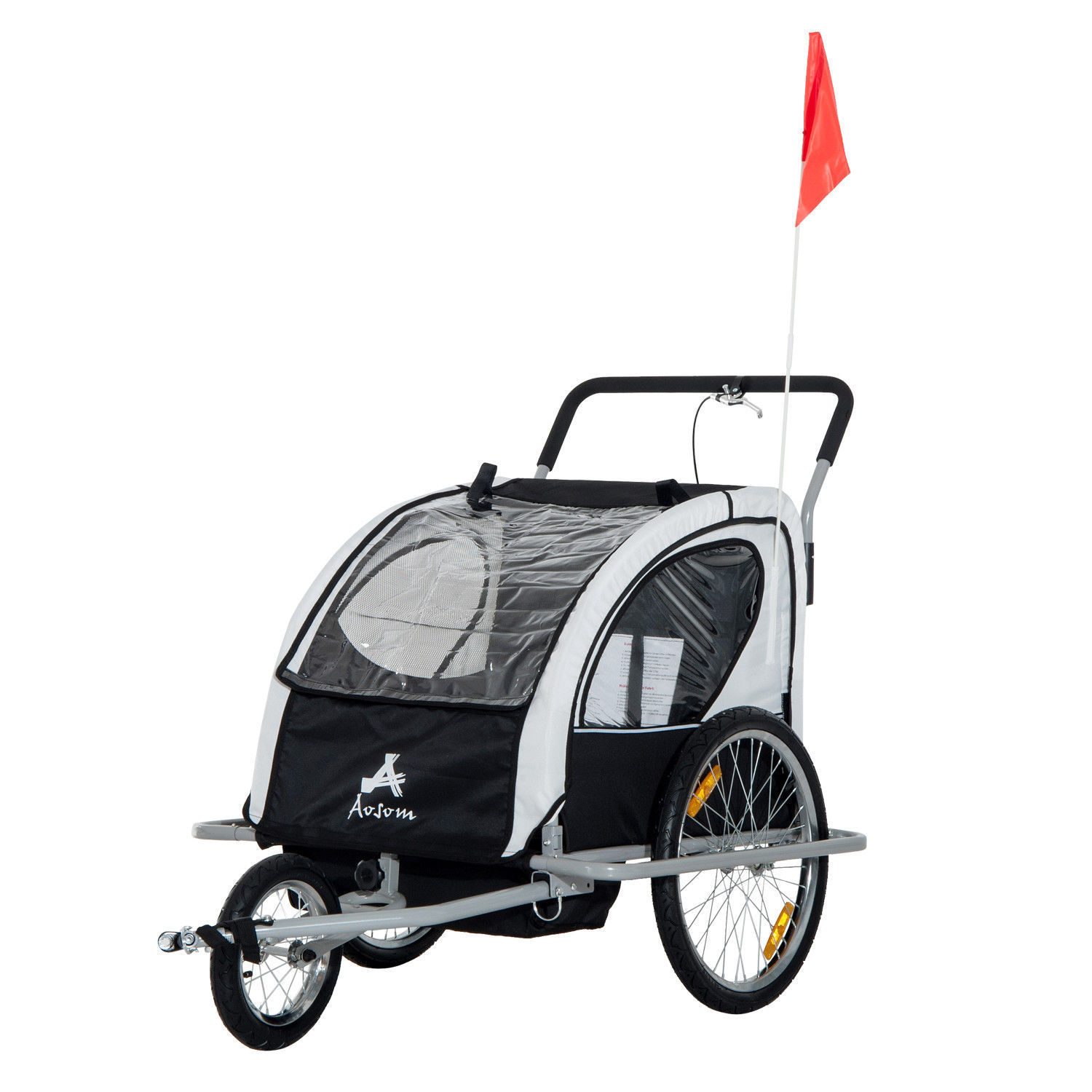 bike trailer and stroller in one