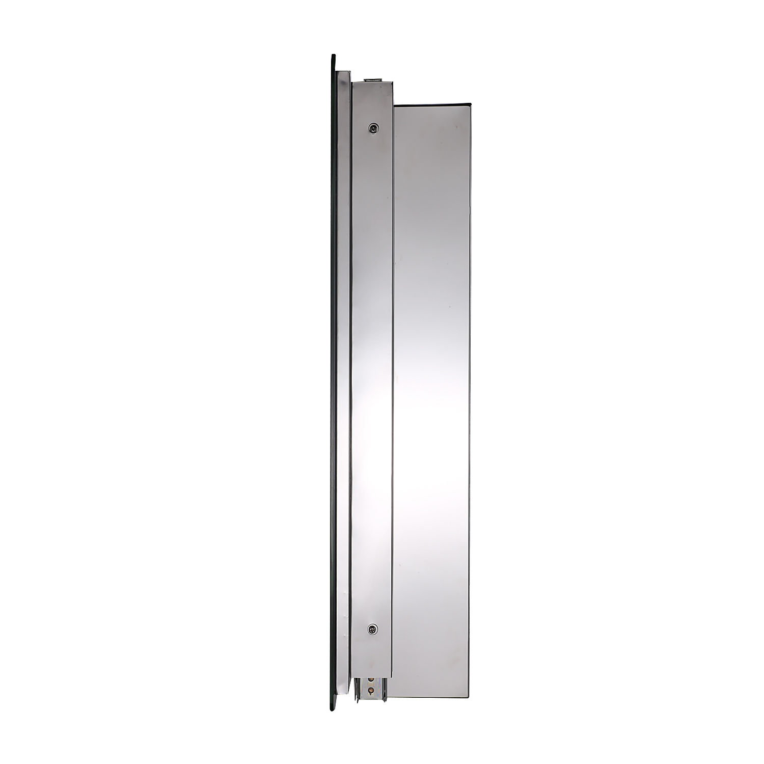 Round LED Mirror Storage Bathroom Sliding Door Glass Wall