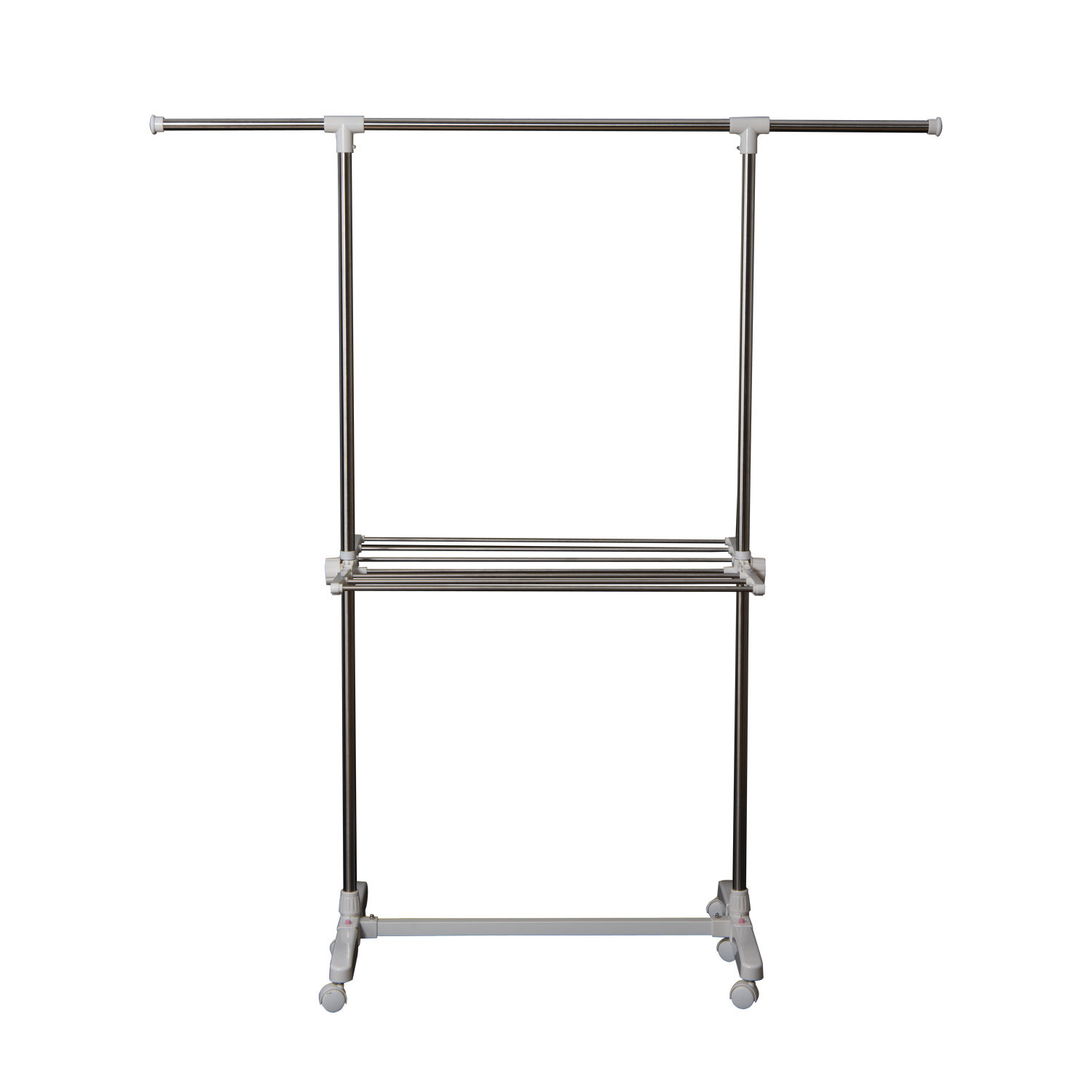 Mobiler Wäscheständer Wäschetrockner-Turm Seitenflügel 1/2 Ebene