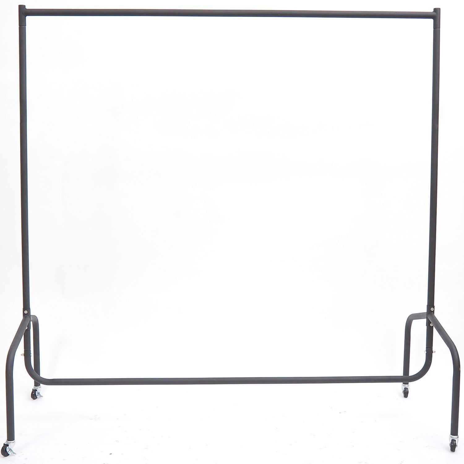 Perchero Colgador Ropa 120x60x150 cm/150x60x150 cm Tubo de Hierro 4 Ruedas 03 0005 549 2 - Perchero Colgador Ropa 120x60x150 cm/150x60x150 cm Tubo de Hierro 4 Ruedas