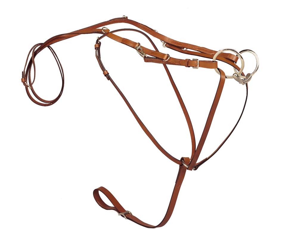 Tory Leather German Martingale Horse Training Tack