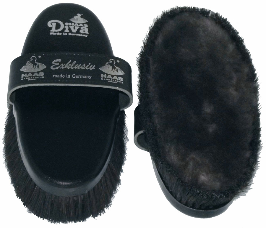 Haas Diva Exclusive Brush Horse Grooming Brushes