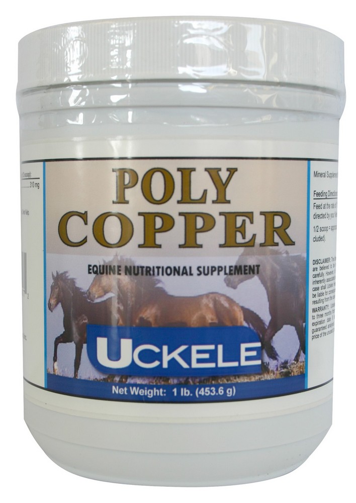 Uckele Poly Copper 1 lb Horse Supplements