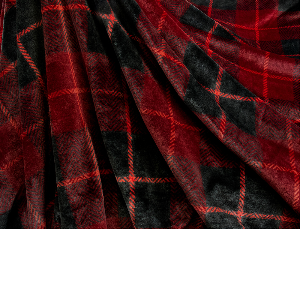 Plaid Throw Blanket for Couch Sofa Bed Sherpa Fleece Soft Microfiber Reversible - Picture 85 of 104