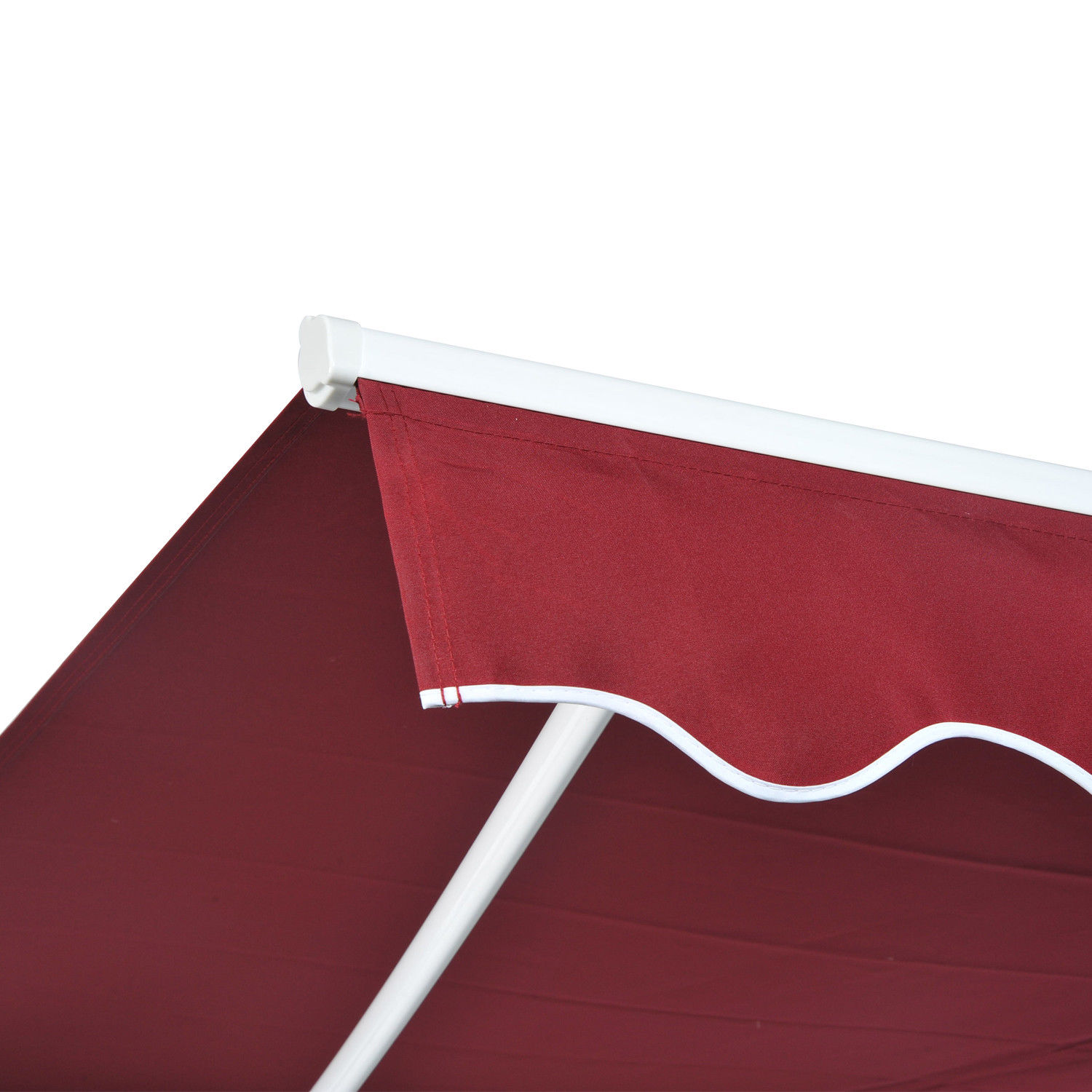 Outsunny 10'x8' Awning Door Canopy Back Outdoor Sun Rain Shade Shelter