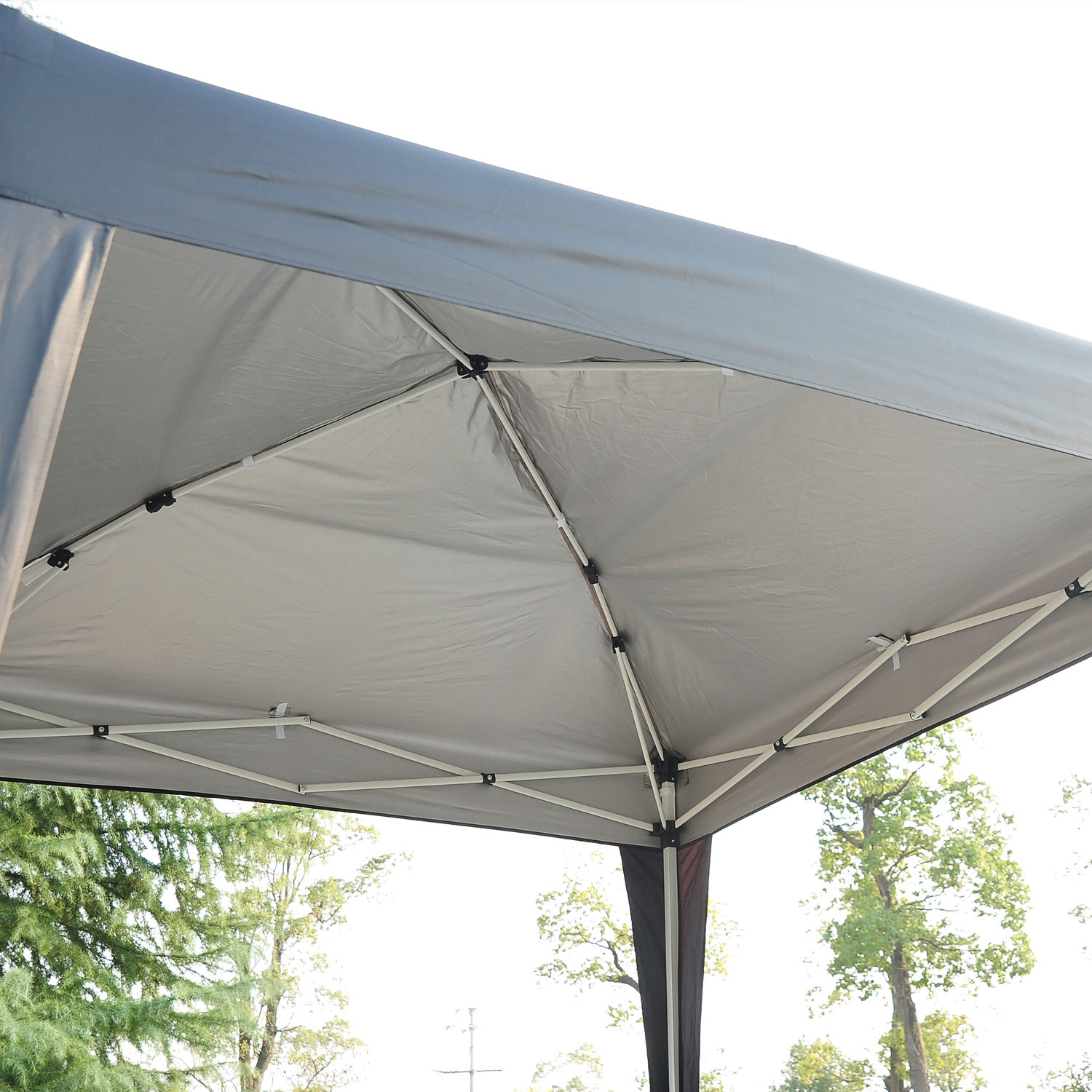 3x6m Popup Garden Heavy Duty Gazebo Marquee Party Tent Canopy with 6 Side Walls