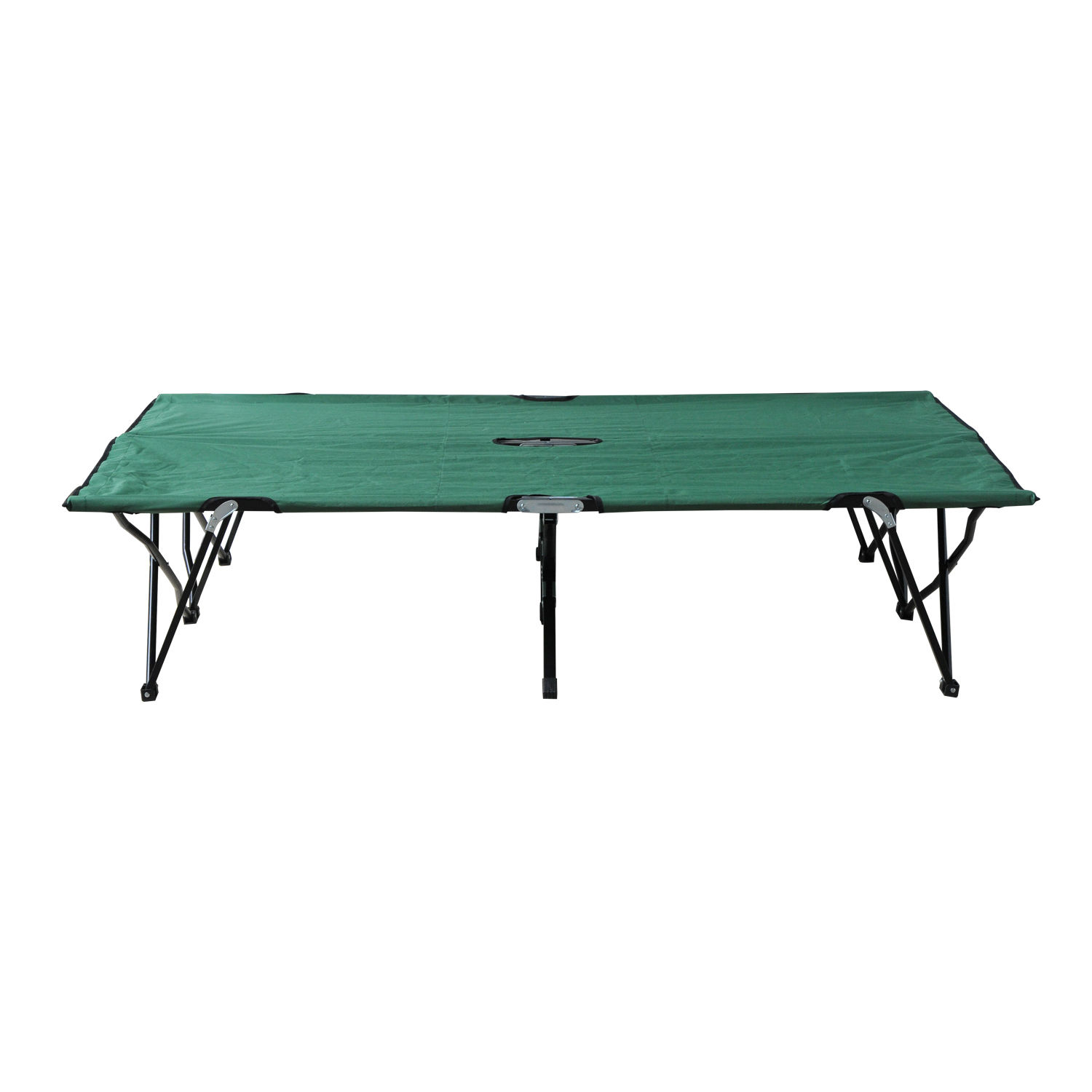 Outsunny 2 Person Double Camping Cot Outdoor Patio Travel Indoor Guest