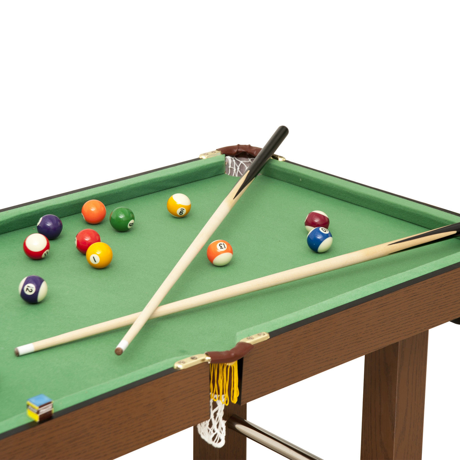 4ft Mini Pool Table Billiards Tabletop Snooker Toy with All